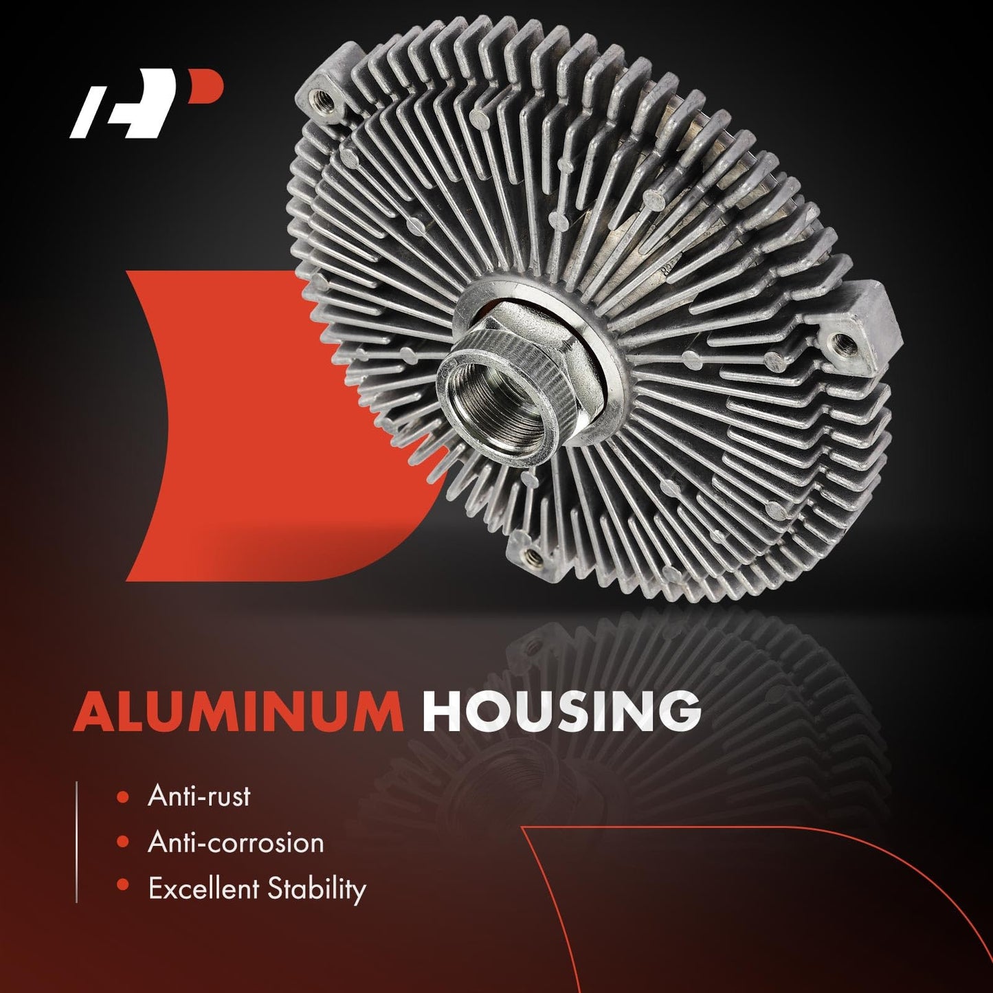 A-Premium Engine Cooling Fan Clutch Compatible with BMW E34 E36 E39 E46 E53 Series 323ci 323i 323is 325Ci 325i 325xi 328i 330ci 330i 525i 525it 528i 530i M3 X5 Z3, Replace# 11527505302, 11521719046