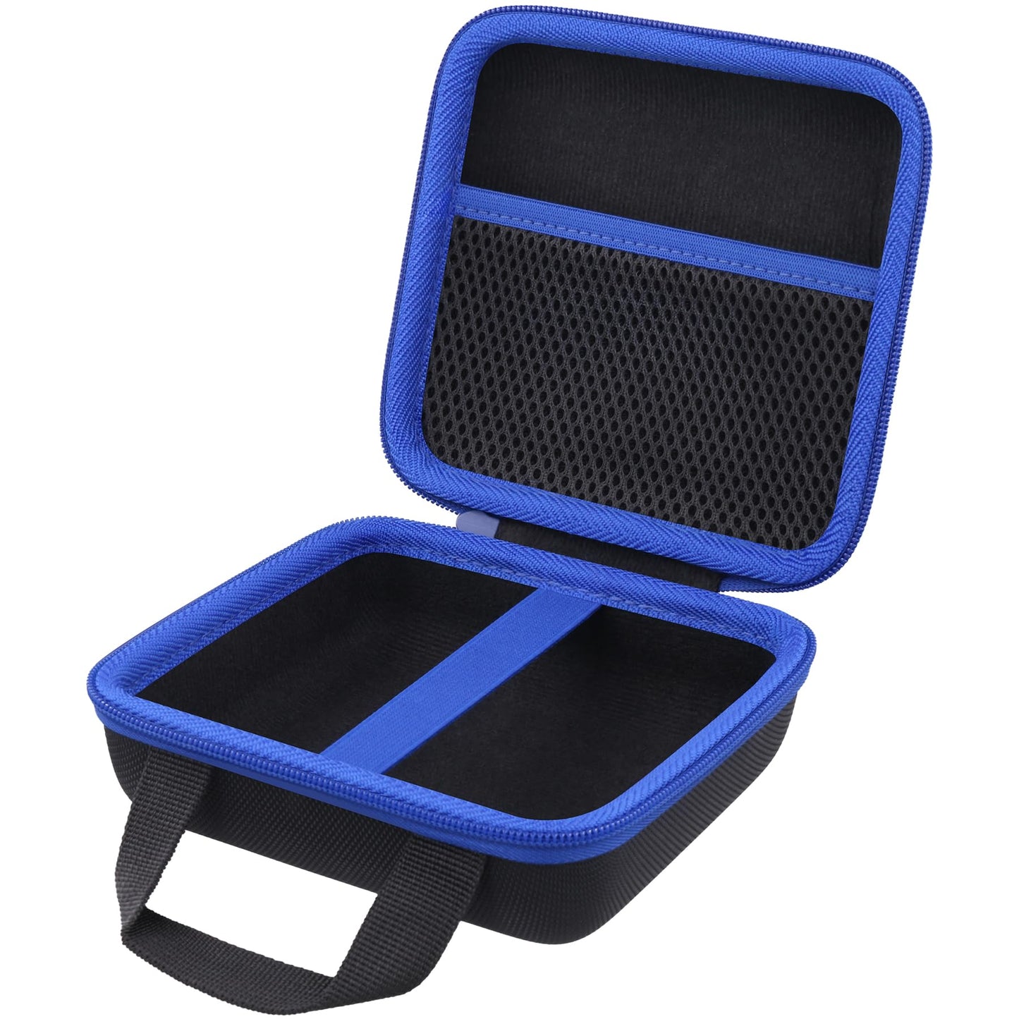 co2CREA Hard Case for Zoom PodTrak P4next Podcast Recorder, Portable Travel Storage Bag with Mesh Pocket, Shockproof EVA Shell and Soft Lining, Fits Cables and Accessories (Case Only)
