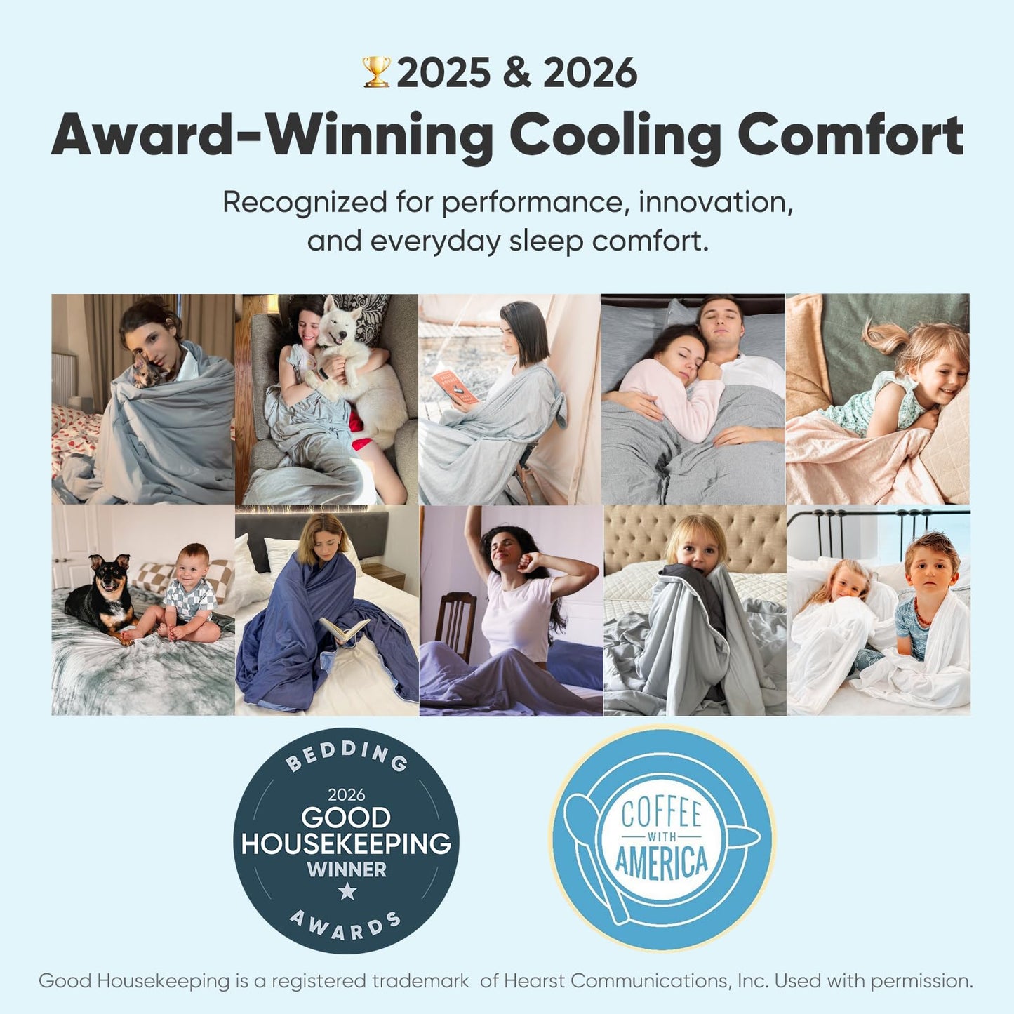 Elegear Cooling Comforter, Ultra-Soft Comforter Absorbs Body Heat, Q-Max>0.55 Double-Sided Japanese Arc-Chill Cool-to-Touch Cooling Blanket,Breathable Cool Quilt for Night Sweats,79" X 86",Gray