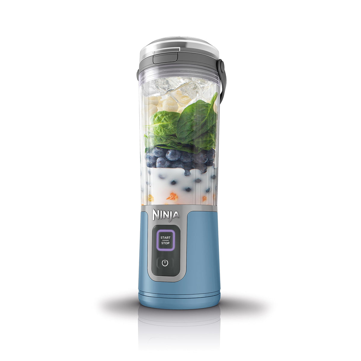 Ninja Blast Portable Blender, Cordless, 16oz. Vessel, Personal Blender for Shakes & Smoothies, BPA Free, Leakproof Lid & Sip Spout, USB-C Rechargeable, Dishwasher Safe Parts, Navy, BC100NVC