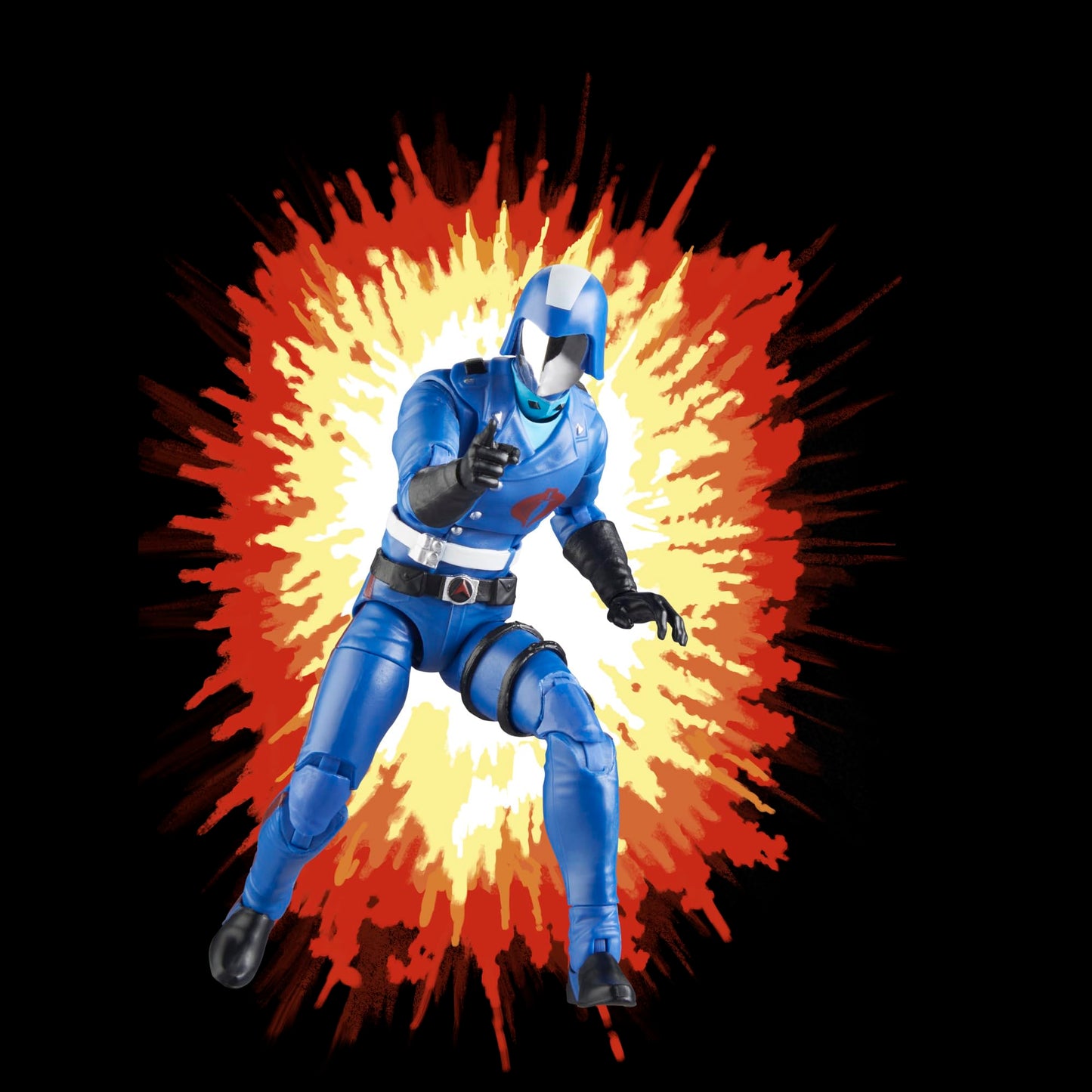G.I. Joe Classified Series Retro Cardback Cobra Commander, Collectible 6 Inch Action Figure with 8 Accessories