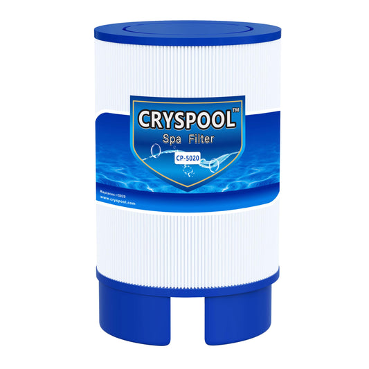Cryspool 5020 Filter Compatible with 2009+ Spa Models (for 5 1/2″ Drain Caps), Soft tub #5020, 35 Sq. Ft Spa Filter Cartridge, 1 Pack