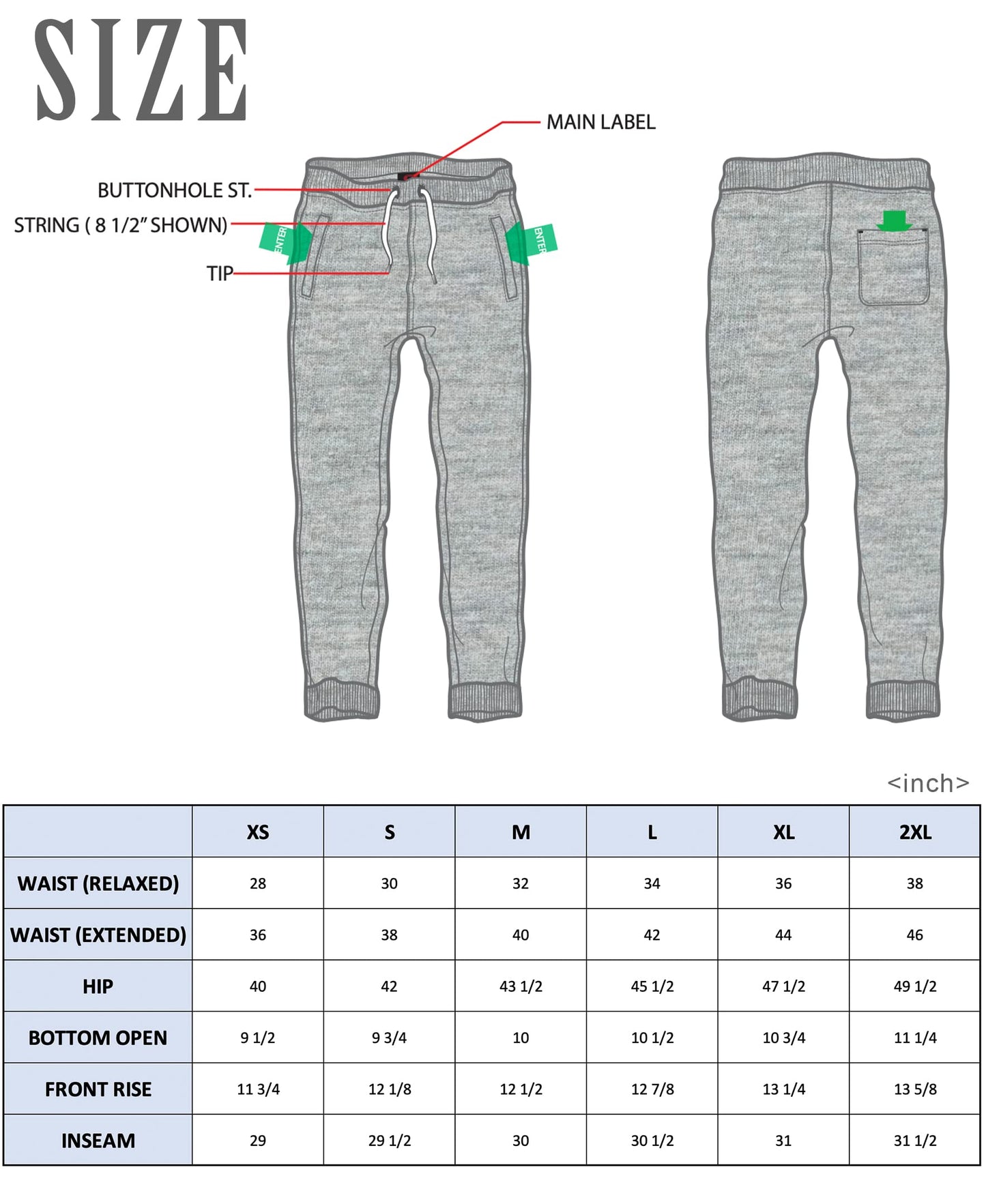 Southpole Men's Big-Tall Big and Tall Active Basic Jogger Fleece Pants, Heather Grey, 6X/B