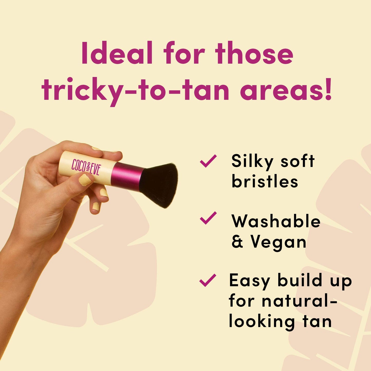 Coco & Eve Sunny Honey Bali Bronzing Bundle. All Natural Sunless Tanning Mousse. Instant Self Tanning Lotion with Bronzer, Mitt Applicator and Kabuki Brush. (Medium)