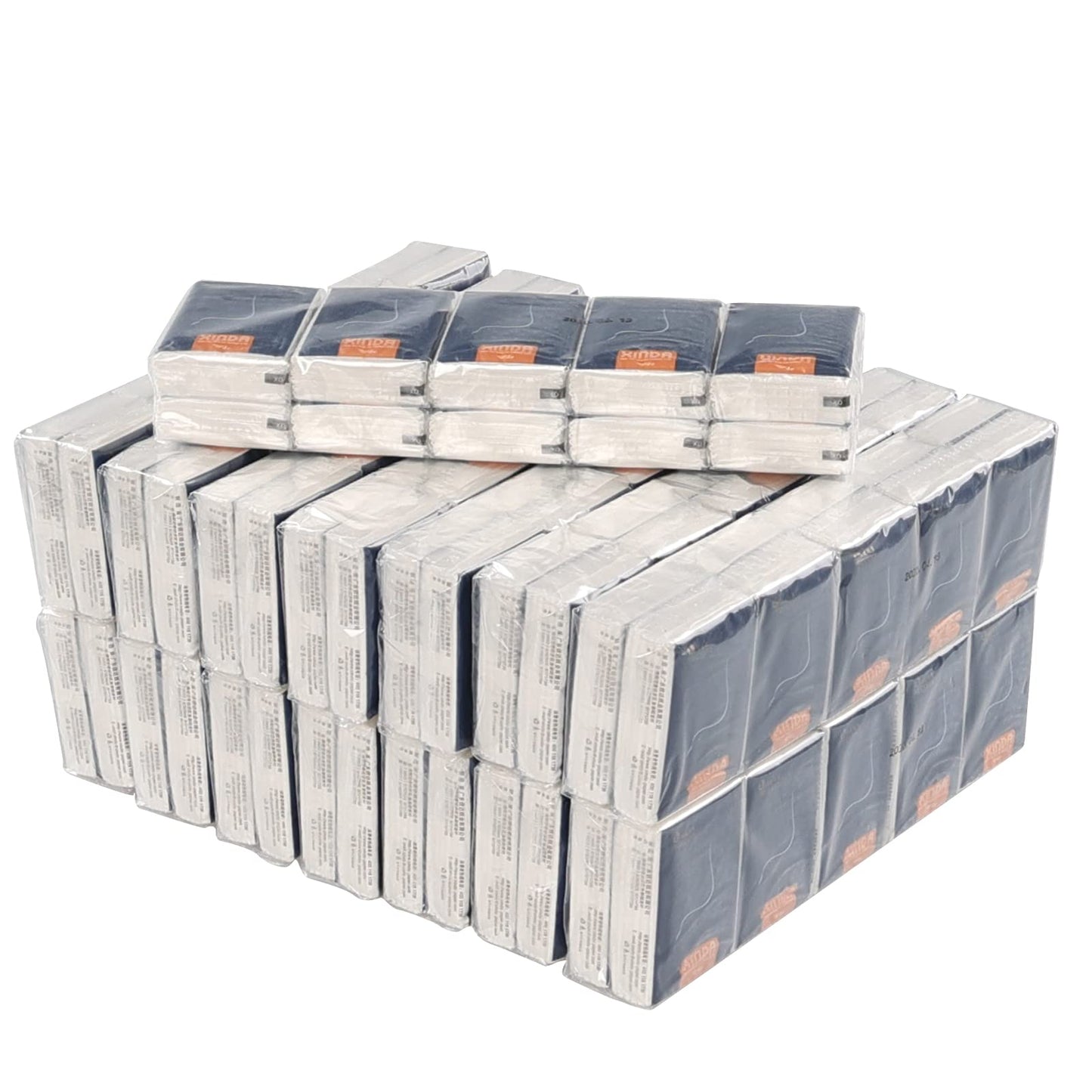 Innouse 4-Ply Pocket Facial Tissues, Unscented Mini Travel Tissues, 150 Packs