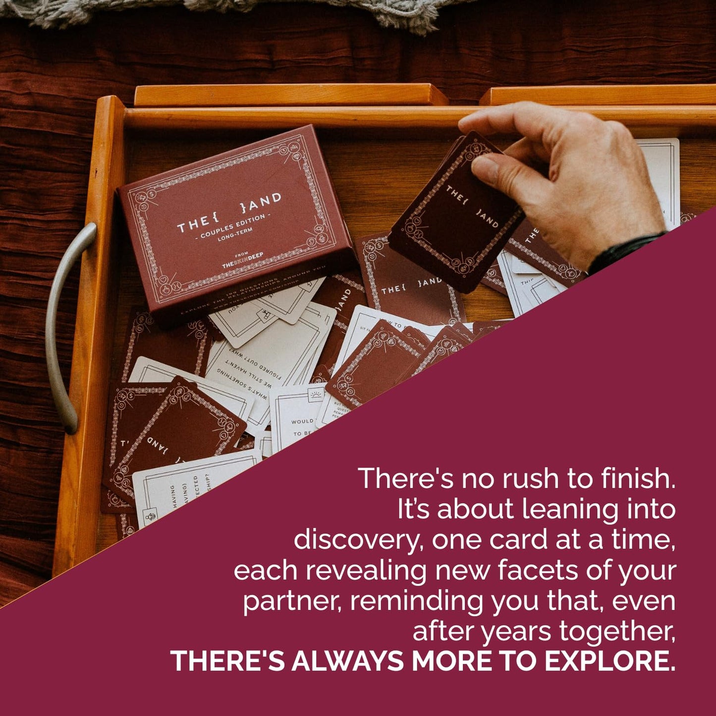 (The and) Long Term Couples Edition - 199 Meaningful Conversation Cards for Couples - Questions to Reconnect & Deepen Relationships - Couple Card Game to Reflect & Rediscover Love by The Skin Deep