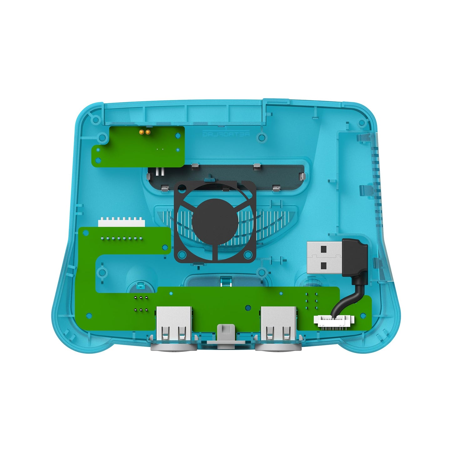 RetroFlag 64Pi Case for Raspberry Pi5, SD Card Storage, Safe Shutdown and Safe Reset, MetaData in Emulation Station auto Saved