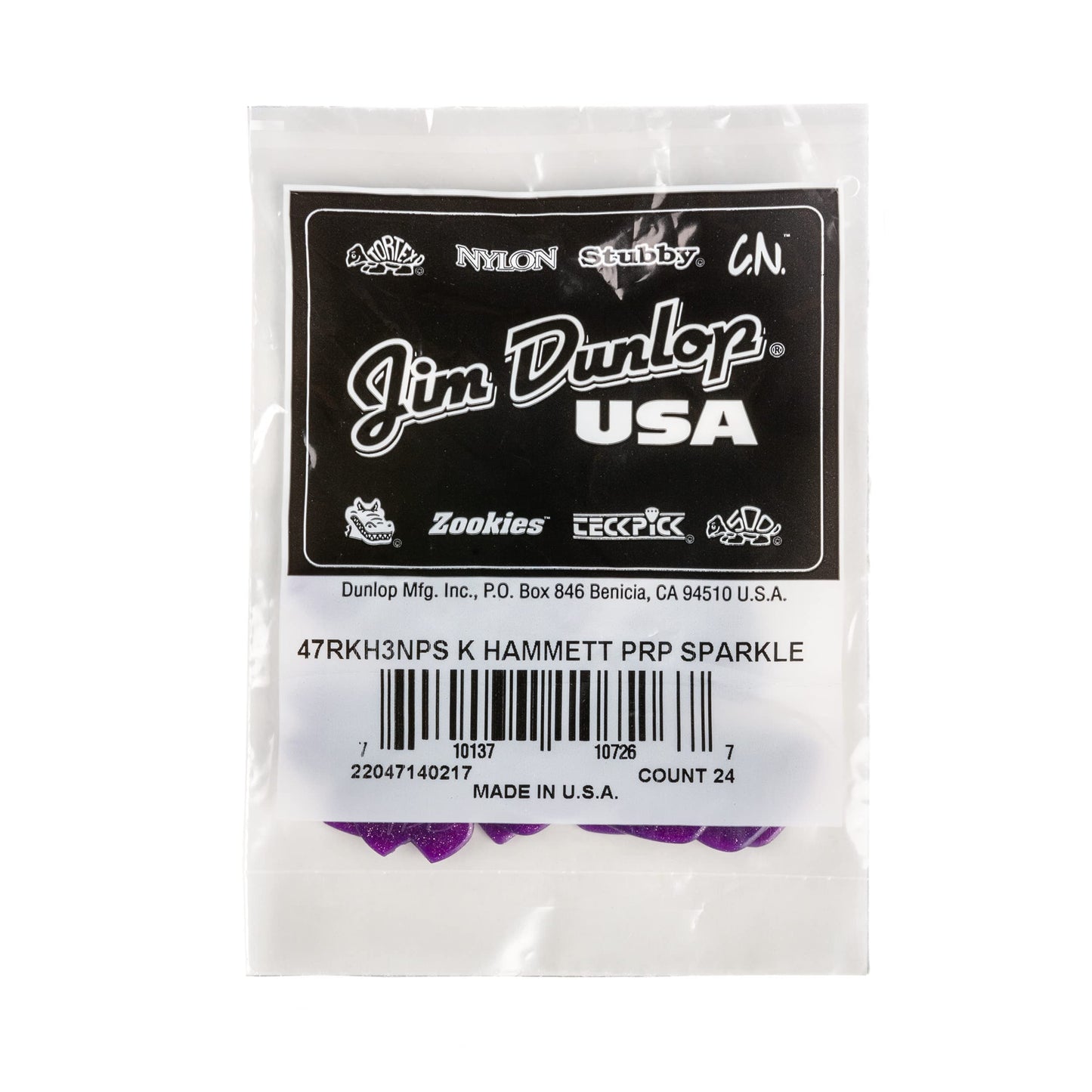 Dunlop Kirk Hammett Signature Jazz III Guitar Picks