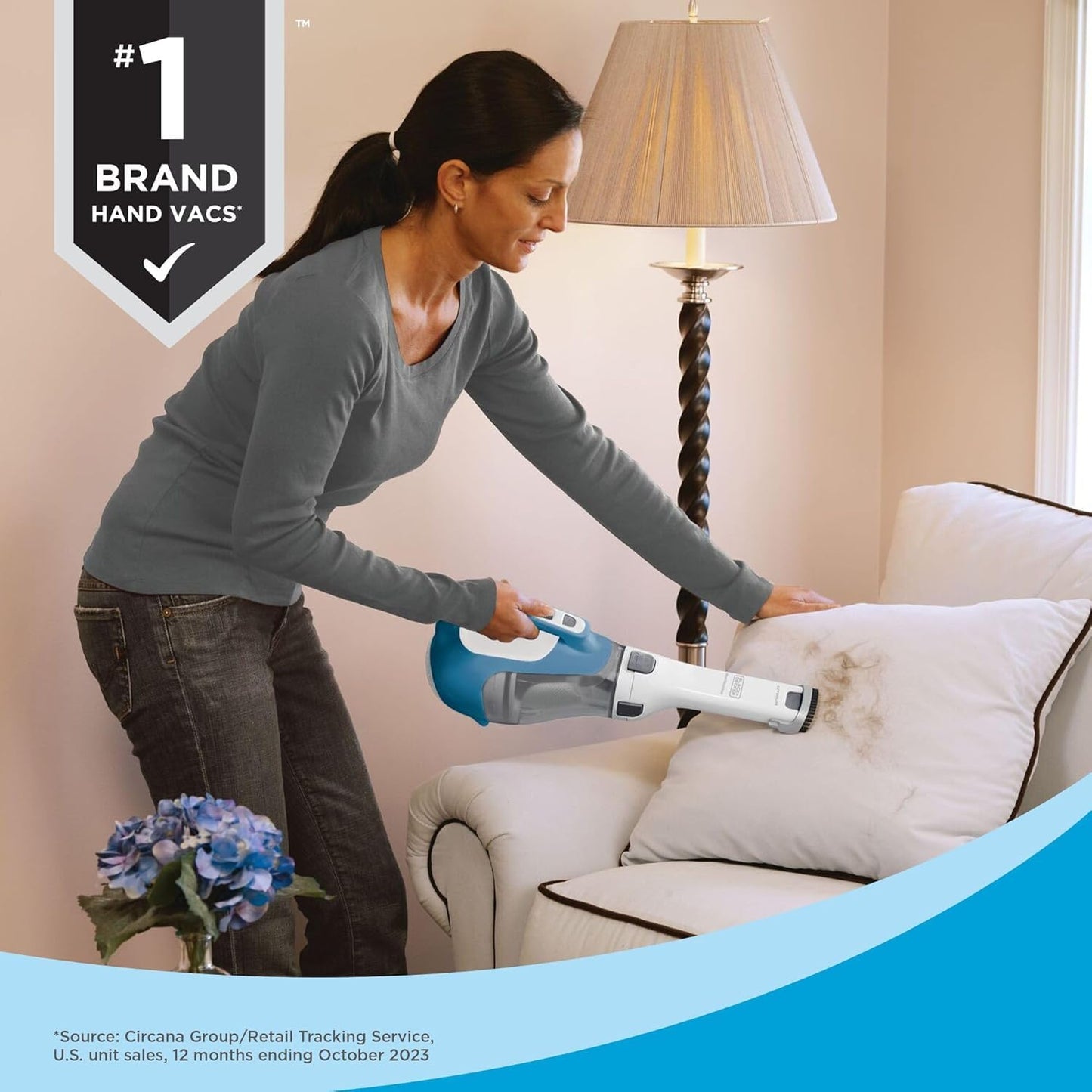 BLACK+DECKER dustbuster Handheld Vacuum, Cordless, 16V (CHV1410L)