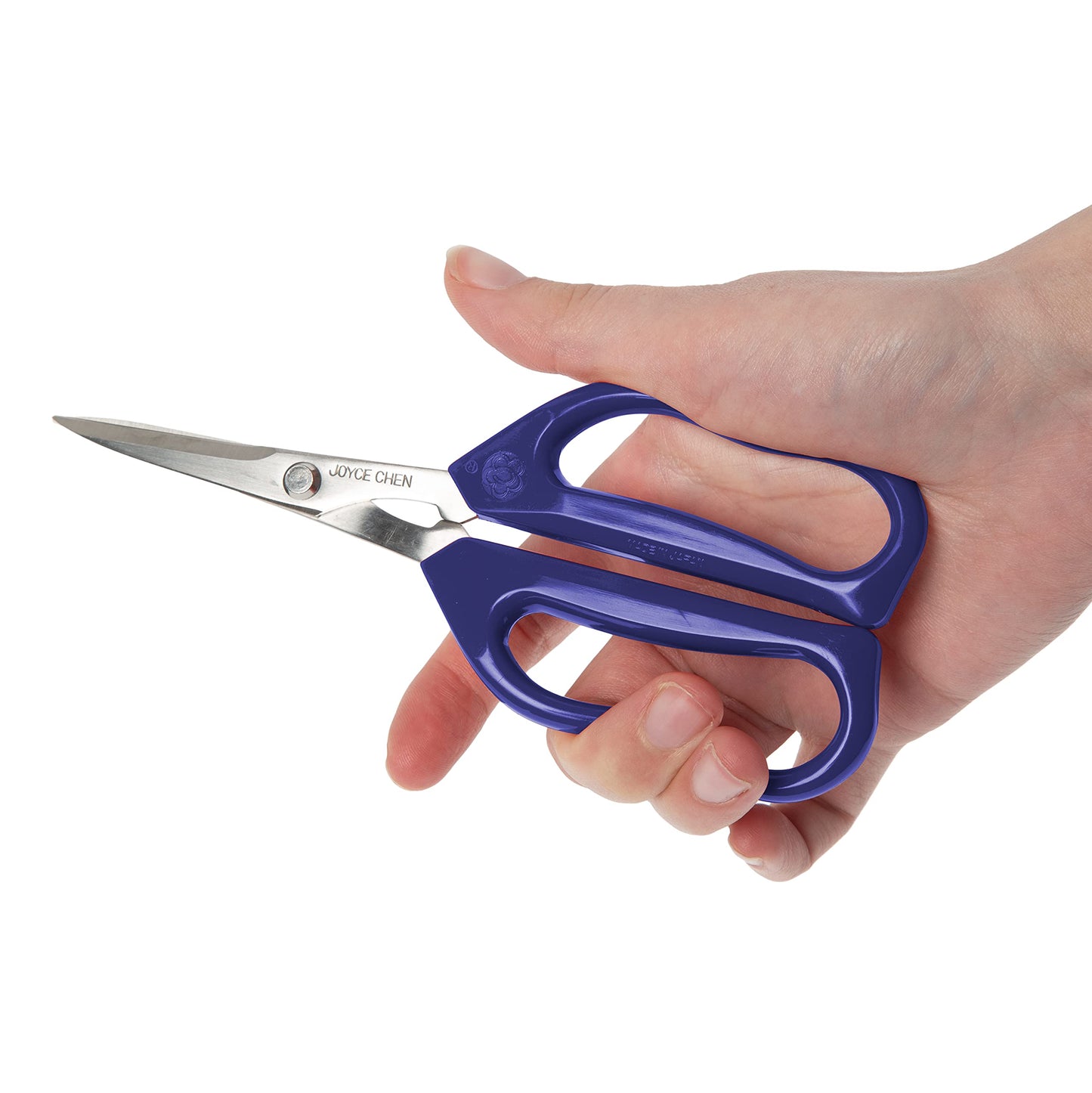Joyce Chen Original Unlimited Kitchen Scissors All Purpose Kitchen Shears with Comfortable Handles, Blue
