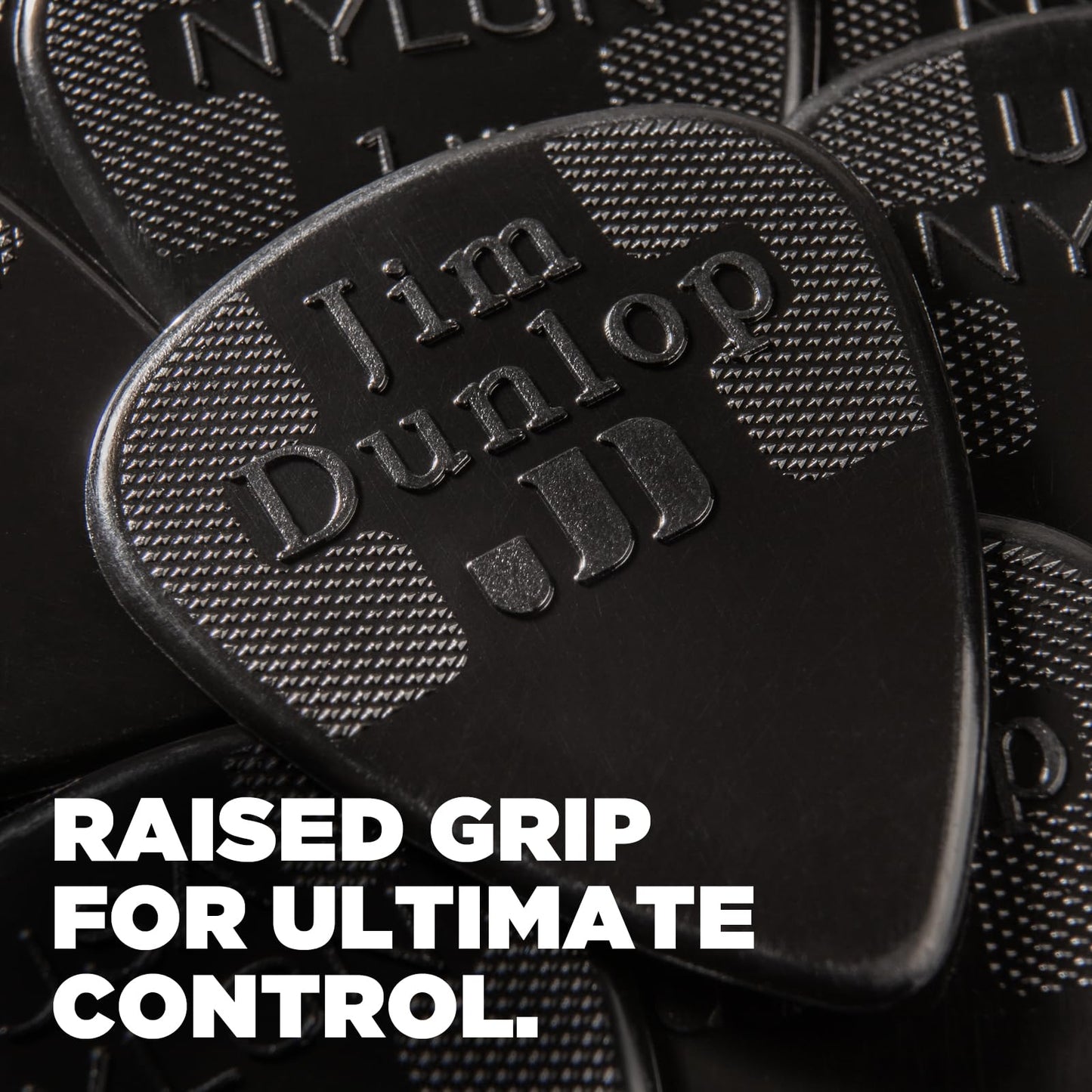 Jim Dunlop 44R100 1.0mm Nylon Standard Guitar Picks, 72-Pack