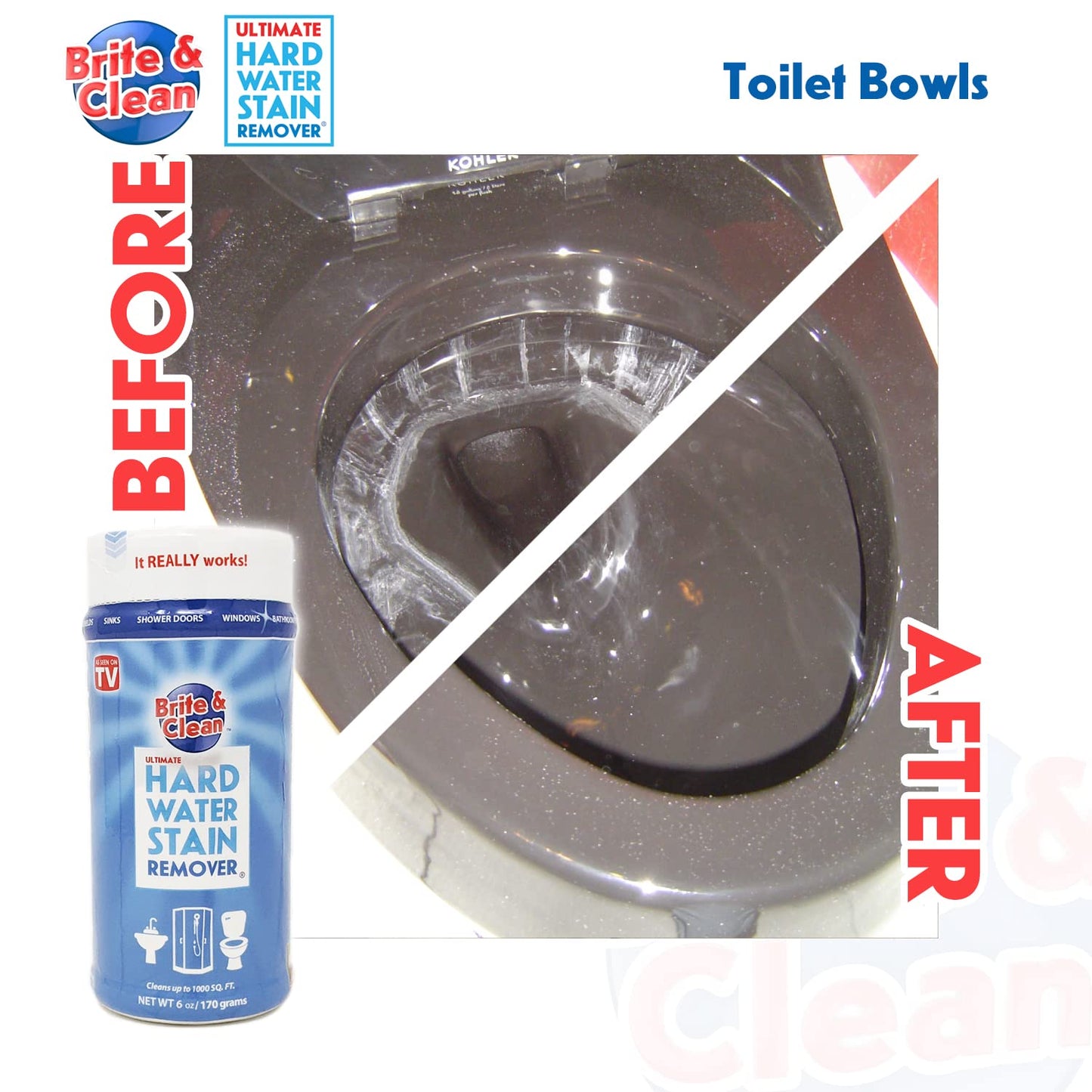 Brite & Clean (Bright & Clean) Ultimate Hard Water Stain Remover®