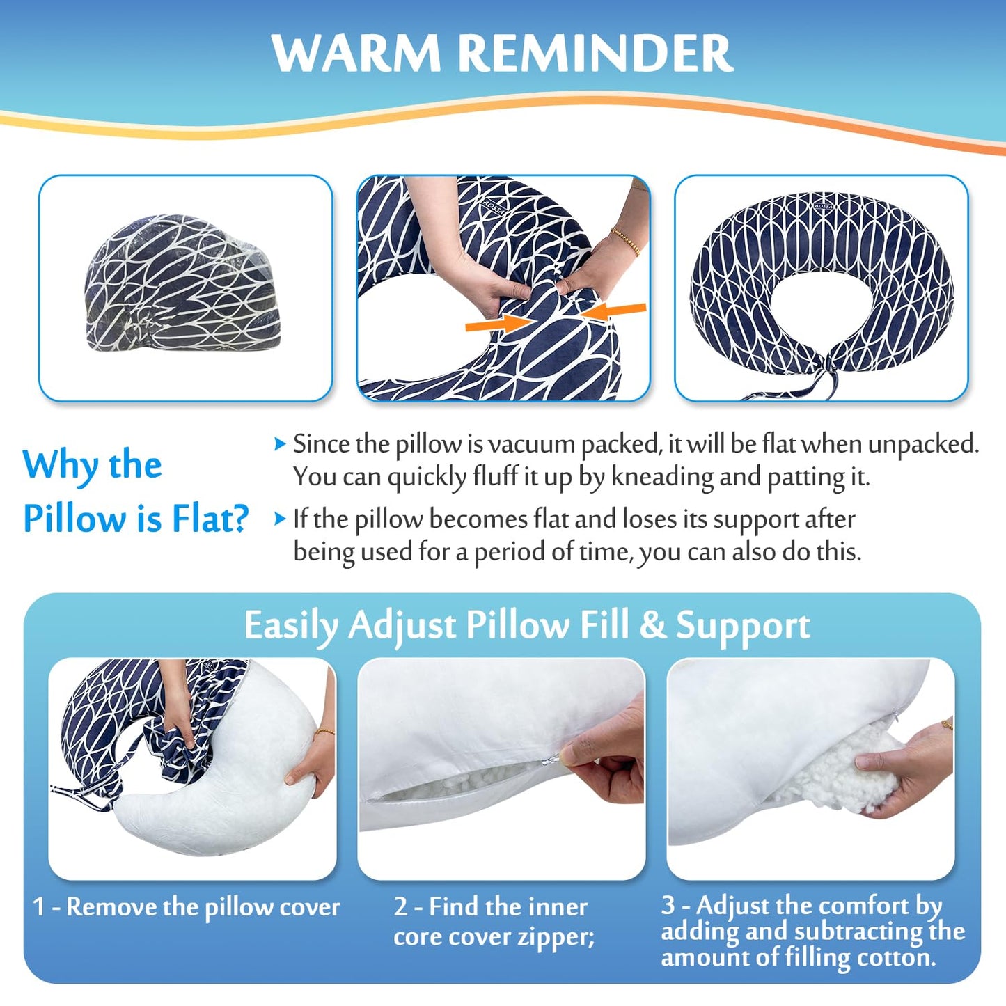 BBL Pillow After Surgery Brazilian Butt Lift Pillow Post Surgery Recovery for Sitting Sleeping Driving Booty Butt Pillows for Women Lumbar Back Hip Cushion Seat Support Foam BBL Wedge Pillow