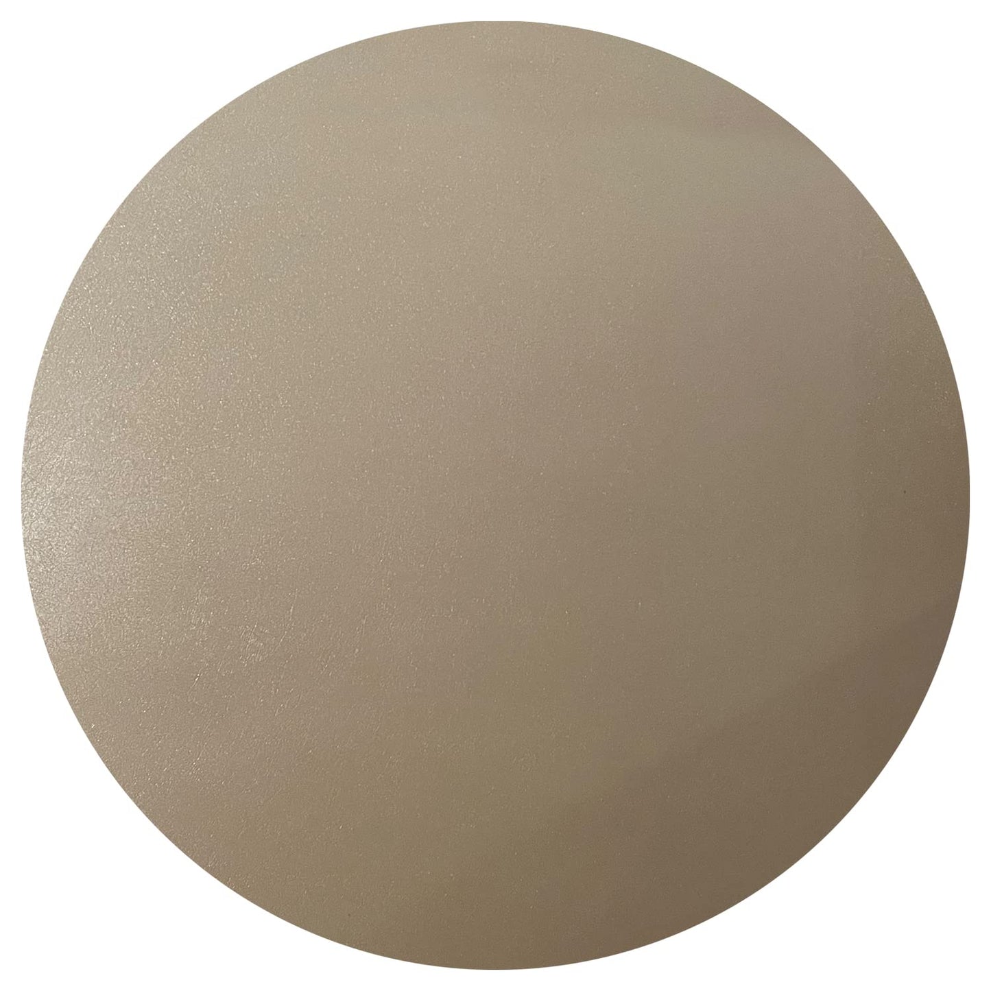 RESILIA Round Under Grill Mat – Heavy Duty, Reusable Outdoor Floor Protector Mats for Deck, Patio, & Garage – Large 36 Inch Diameter, Beige/Tan Orange Peel, Made in The USA