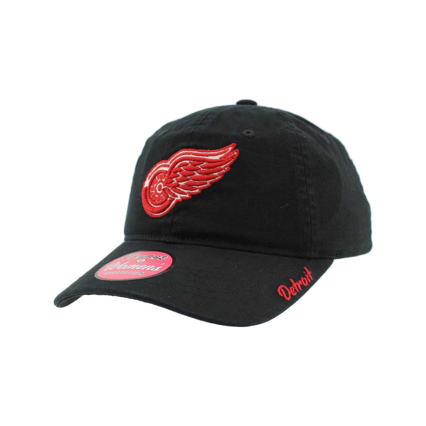 ZHATS Women's NHL Officially Licensed Adjustable Hat Girlfriend Icon Black