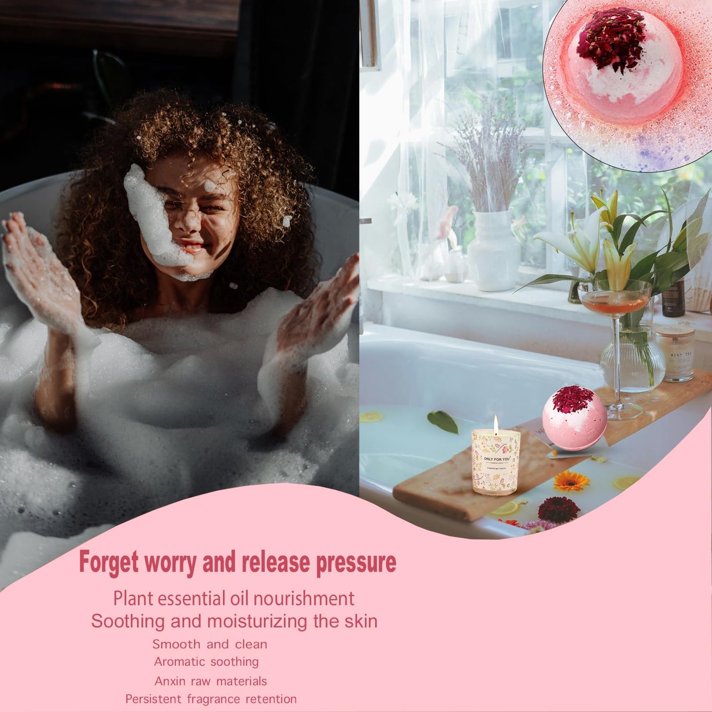 Carselage 21st Birthday Gifts for Her, Unique 21 Years Old Crystal Gifts Basket Decorations for Women, Friends, Younger Sister, Daughters, BFF, Granddaughters