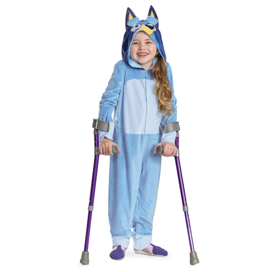 Bluey Costume for Kids, Official Adaptive Bluey Costume with Accessibility Features, Kids Size (4-6x)