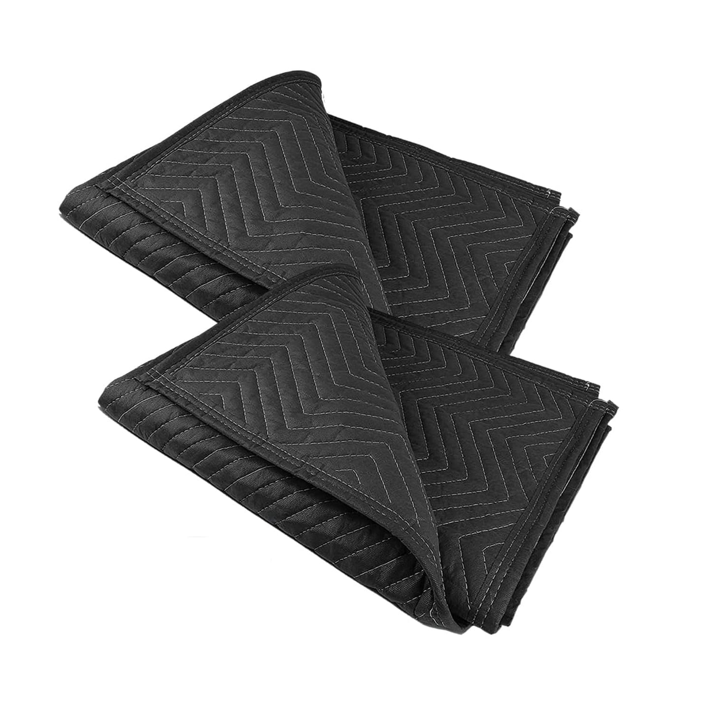 Moving Blankets Heavy Duty 2 Pack Packing Blankets for Protecting Furniture Moves Storage 40 * 72in Quilted Wrapping Shipping Blankets for Moving Supplies