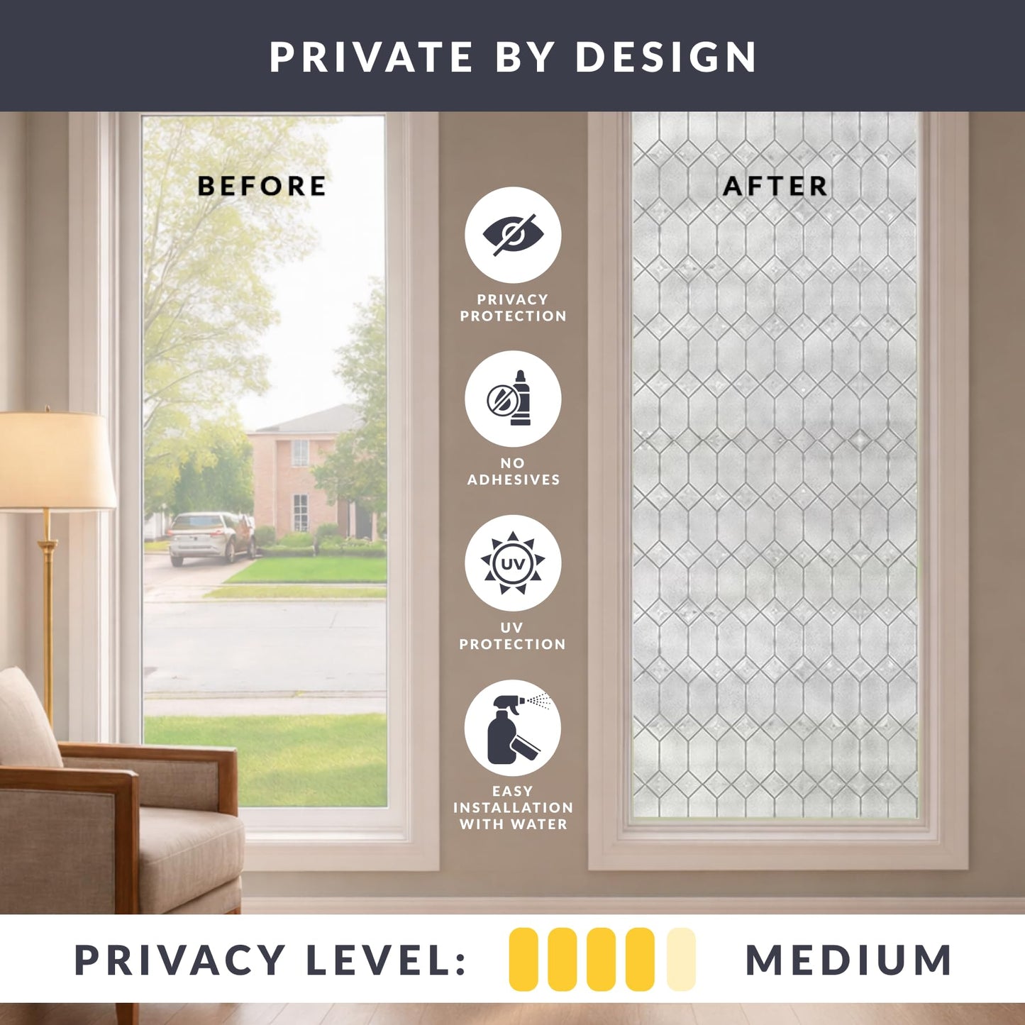 Artscape Old English Window Film 61 x 92 cm