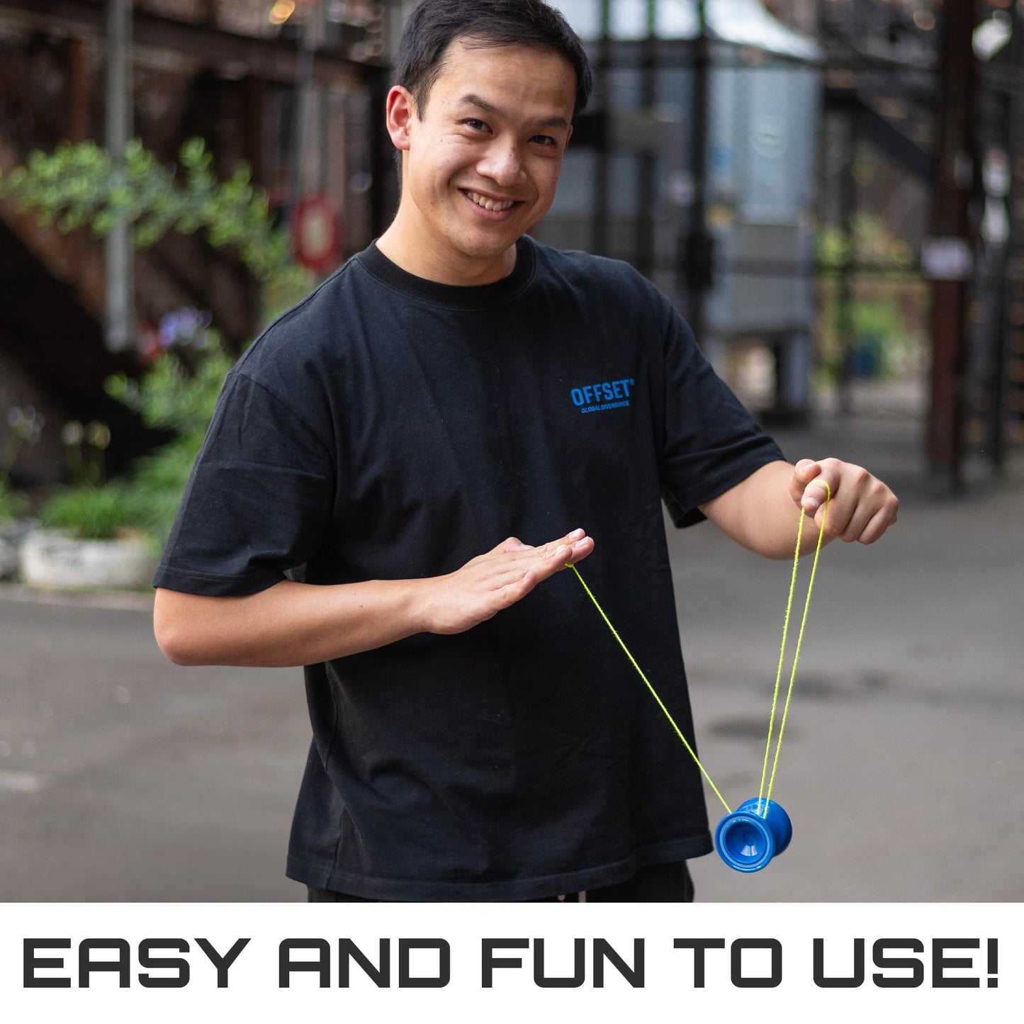 Cheatcode Yoyo by Brandon Vu - Responsive Switch to Unresponsive Yoyo for Kids, Teens, Adults - Fingerspin Yoyo & Plastic Pro Yoyo - Learn Yoyo Professional Skills - Yo Yo for Adults by Offset Yoyo