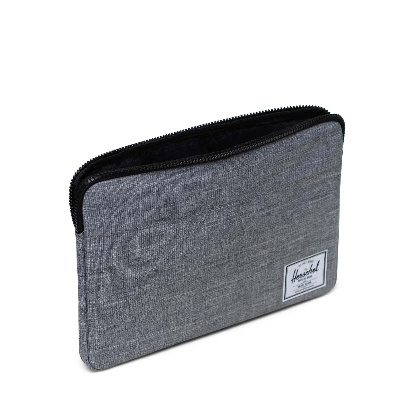 Herschel Anchor Sleeve, Raven Crosshatch, 15-16 Inch