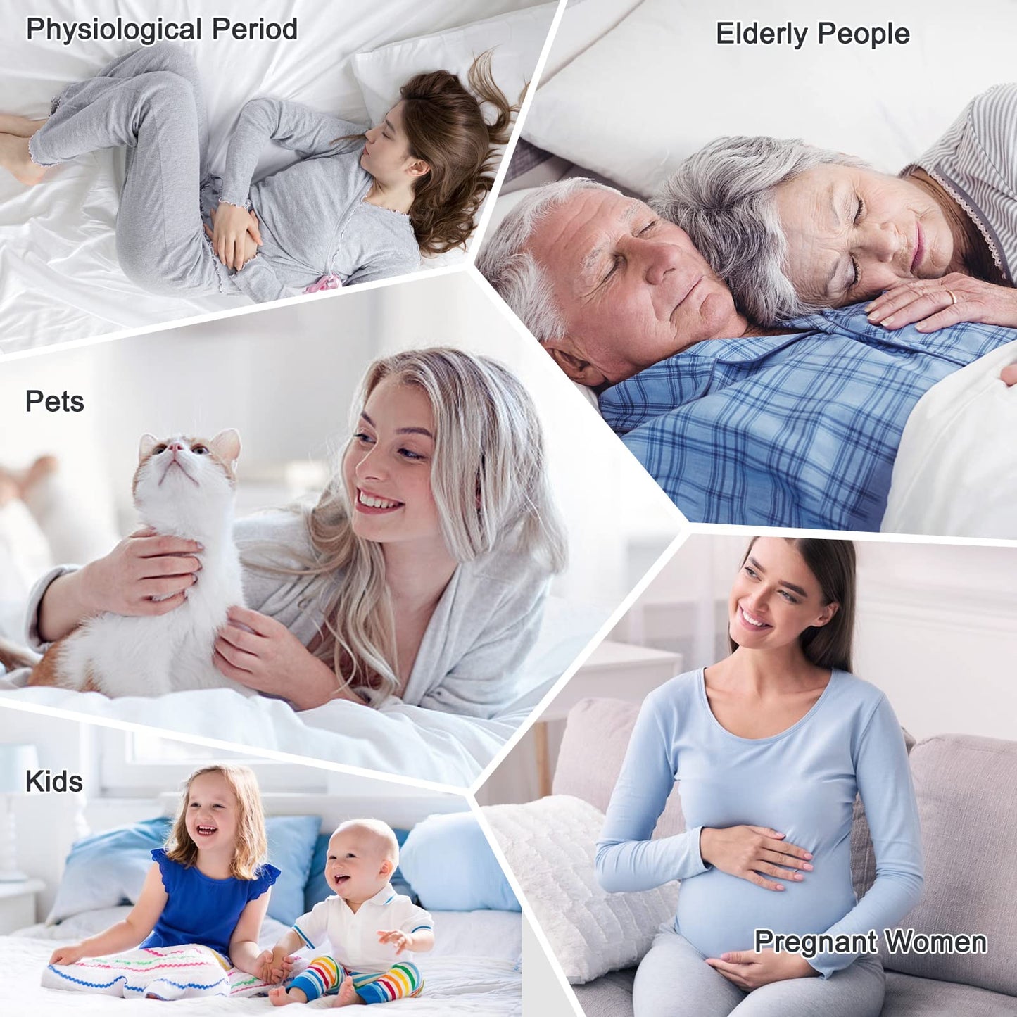 Waterproof Mattress Protector King Size, Fitted Sheet Style Breathable Mattress Cover with Deep Pocket Fits Up to 18'', Machine Washable Noiseless Bed Cover for Kids Adults Pets (Black, 76'' X 80'')