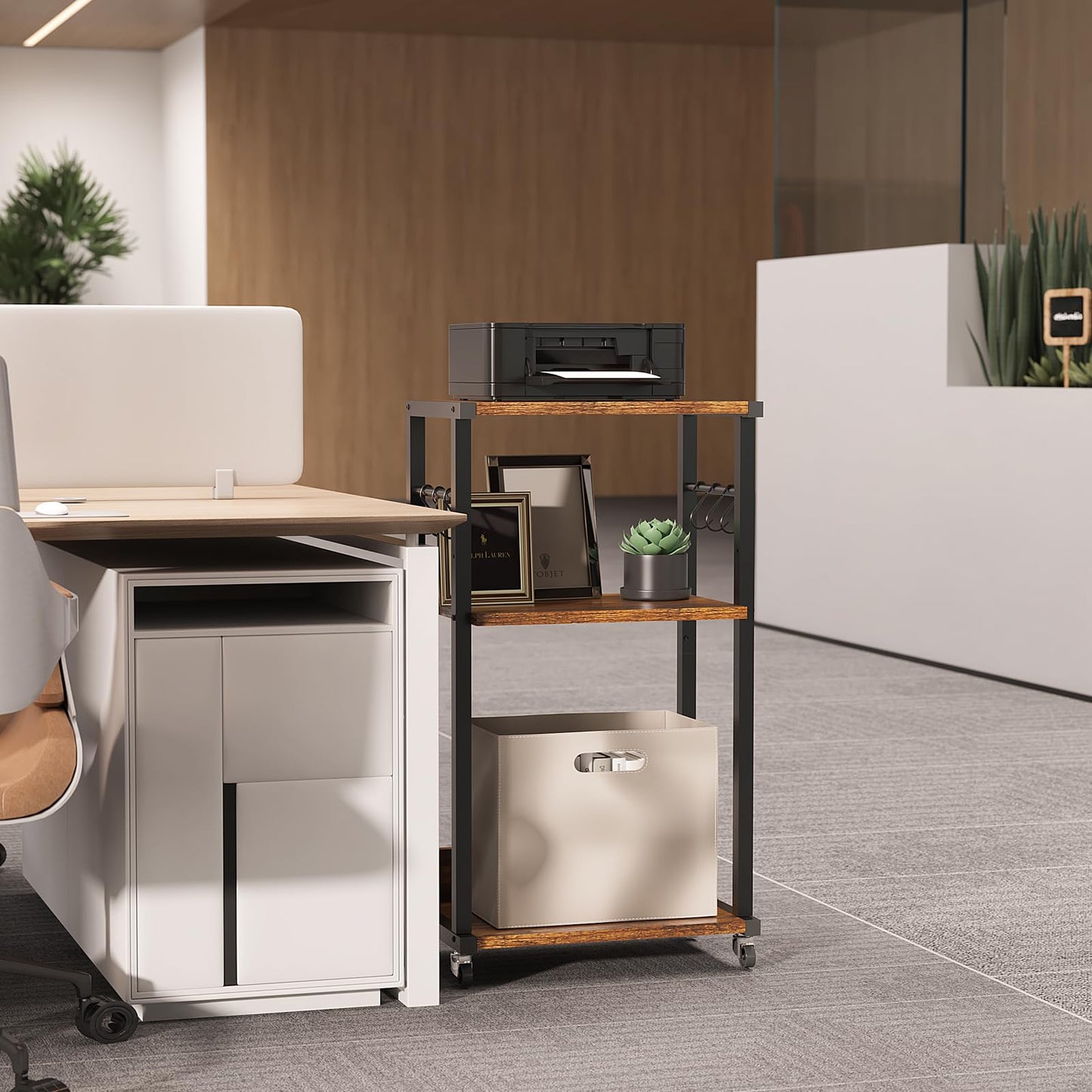 YMYNY Tall Printer Stand UHPT002H