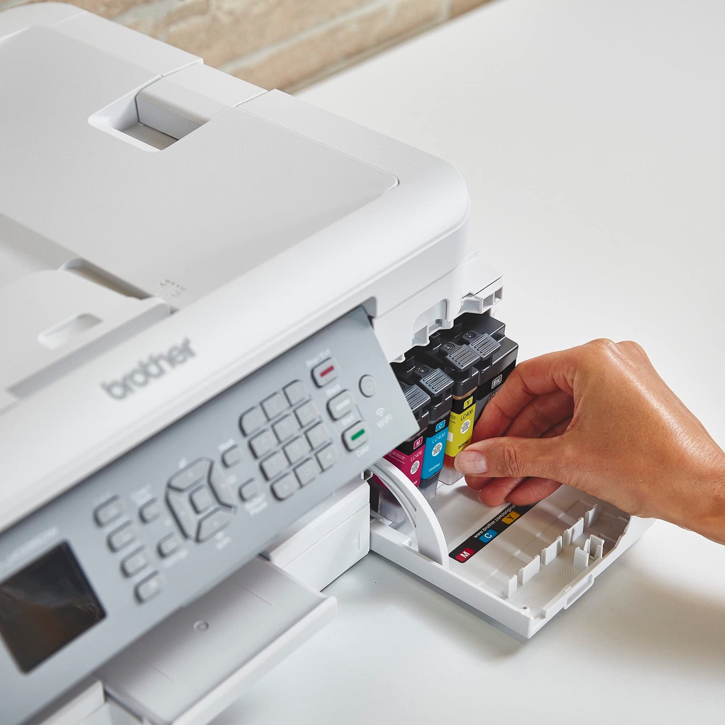 Brother Genuine LC406BKS Standard Yield Black Ink Cartridge, Original Ink Replacement Cartridge, Ink for Brother Inkjet Printers MFC-J4335DW, MFC-J4535DW, MFC-J5855DW