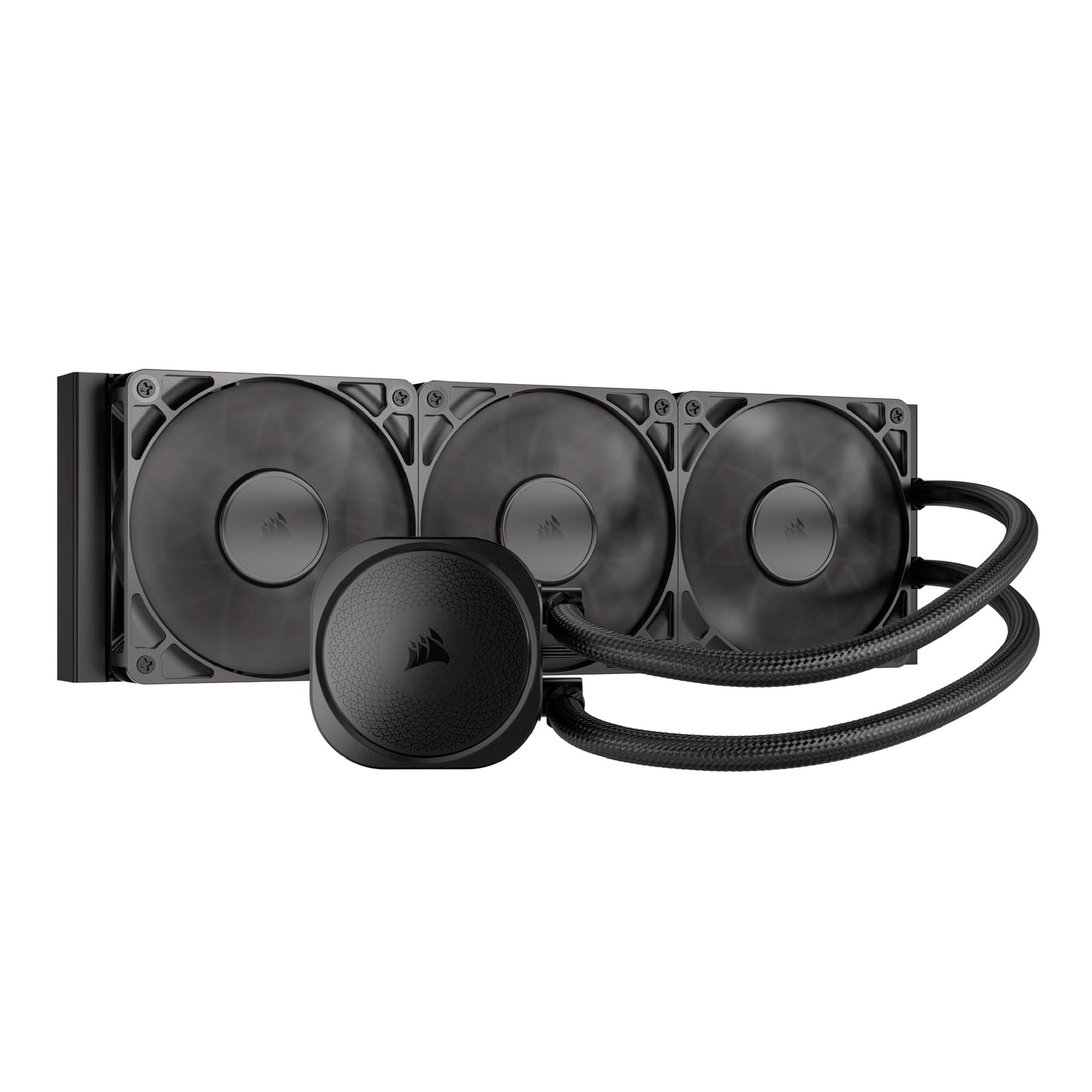 CORSAIR Nautilus 360 RS Liquid CPU Cooler – 360mm AIO – Low-Noise – Direct Motherboard Connection – Daisy-Chain – Intel LGA 1851/1700, AMD AM5/AM4 – 3X RS120 Fans Included – Black