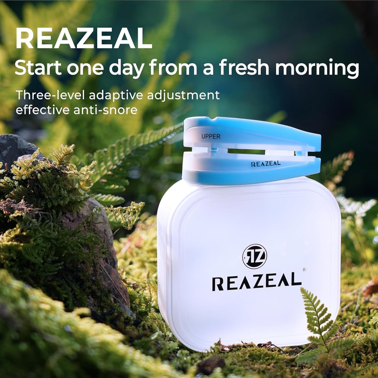 Anti Snoring Devices for Quiet Sleep: Adjustable Mouth Guard for Sleep - Silicone Snore Stopper for Men Women Home & Travel Use (1 Pack)