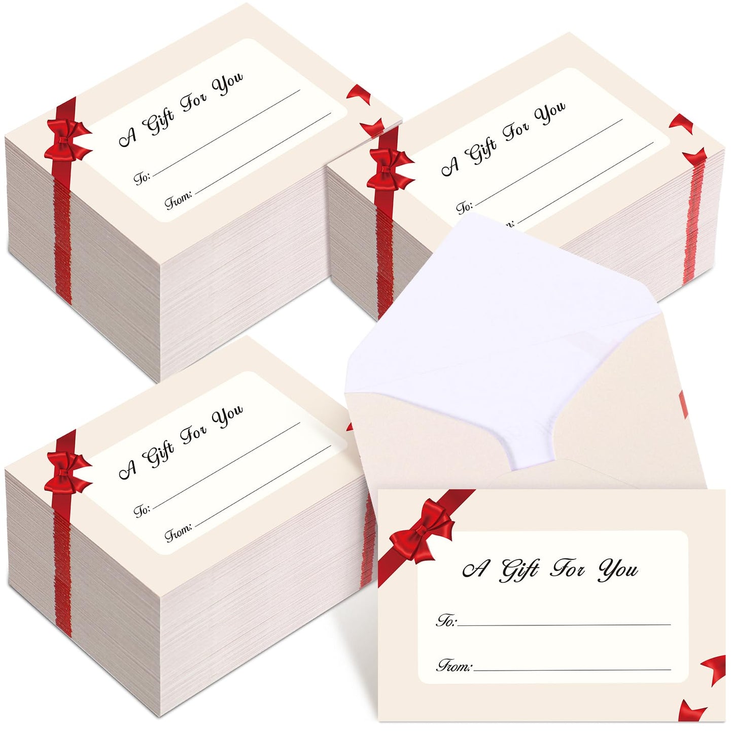 Gueevin 600 Pcs Mini Gift Card Envelopes Holiday Card Sleeves Gift Holder Small Envelopes Bulk for Note Mailing Office Wedding Birthday Party, 3.69 x 2.69 in(Red)