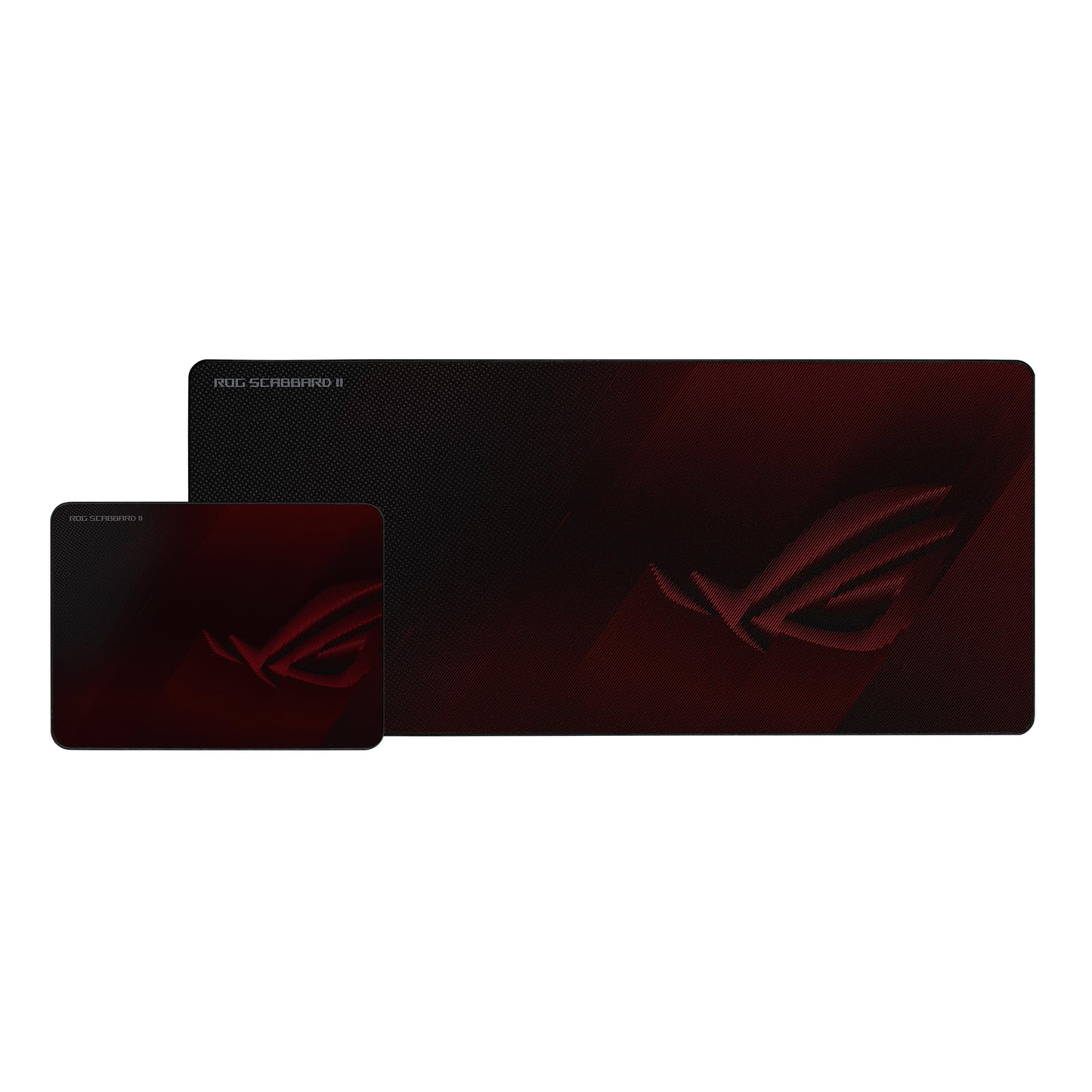 ASUS ROG Scabbard II Extended Gaming Mouse Pad – 35.4” x 15.7” (Extended/XXL Size), Smooth Glide Surface, Water/Oil/Dust-Resistant, Anti-Fray Edges, Non-Slip Base - Black