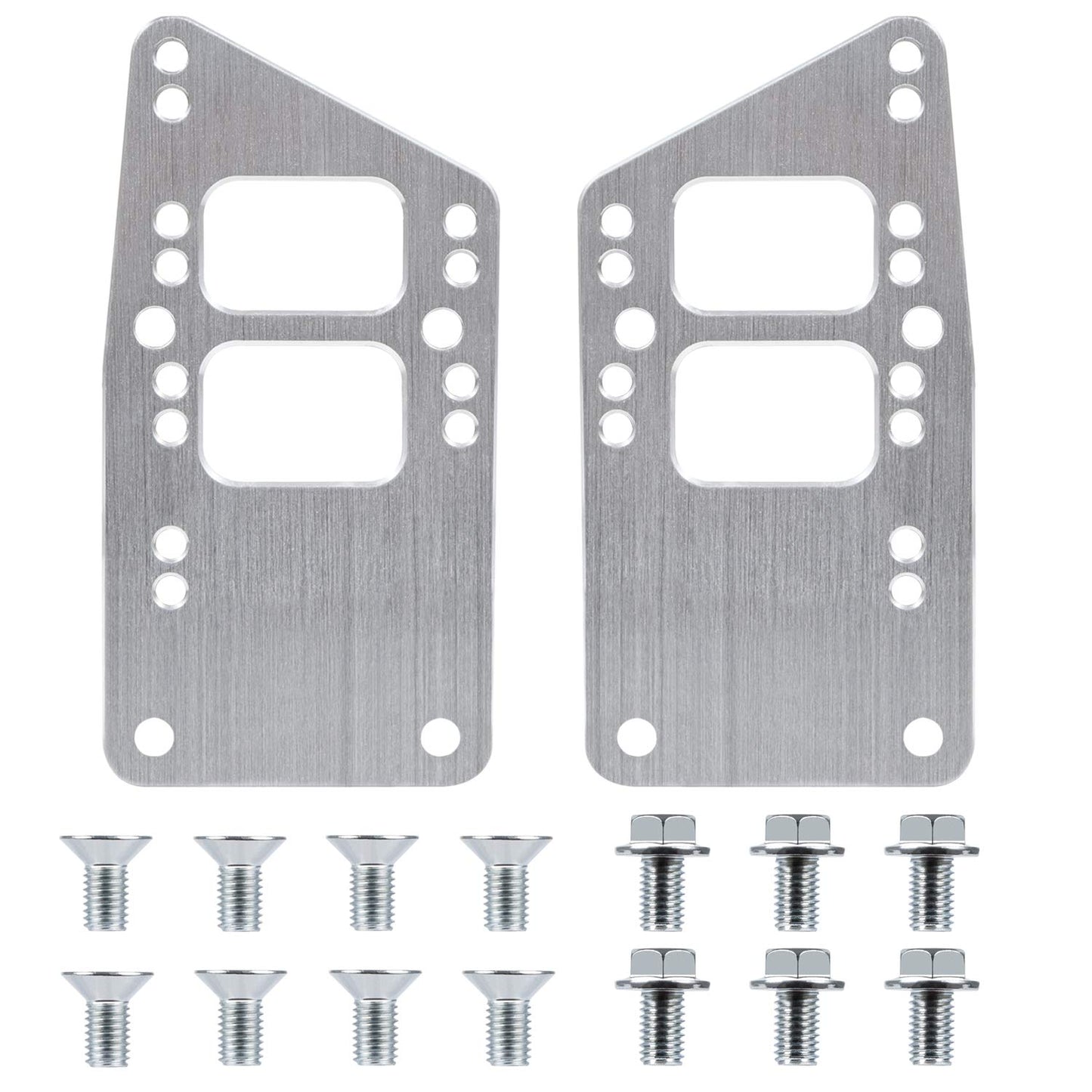 for LS Swap Motor Mounts Adapter Plates LS Conversion Adjustable Universal Swap Bracket Small Block for LS1 LS3 LS2 LQ4 LQ9 LS6 L92 L99 L33 LR4 Billet 551628 for SBC Vehicle to LS Engine
