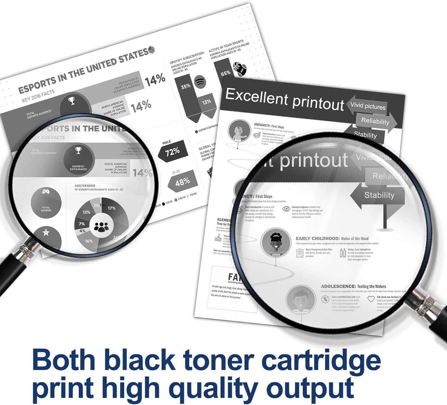 TN-730 TN730 Toner Cartridge Black High Yield Replacement for Brother TN 730 DCP-L2550DW MFC-L2710DW L2750DW L2750DWXL HL-L2350DW L2370DW/DWXL L2390DW L2395DW Printer Toner | TN7302PK