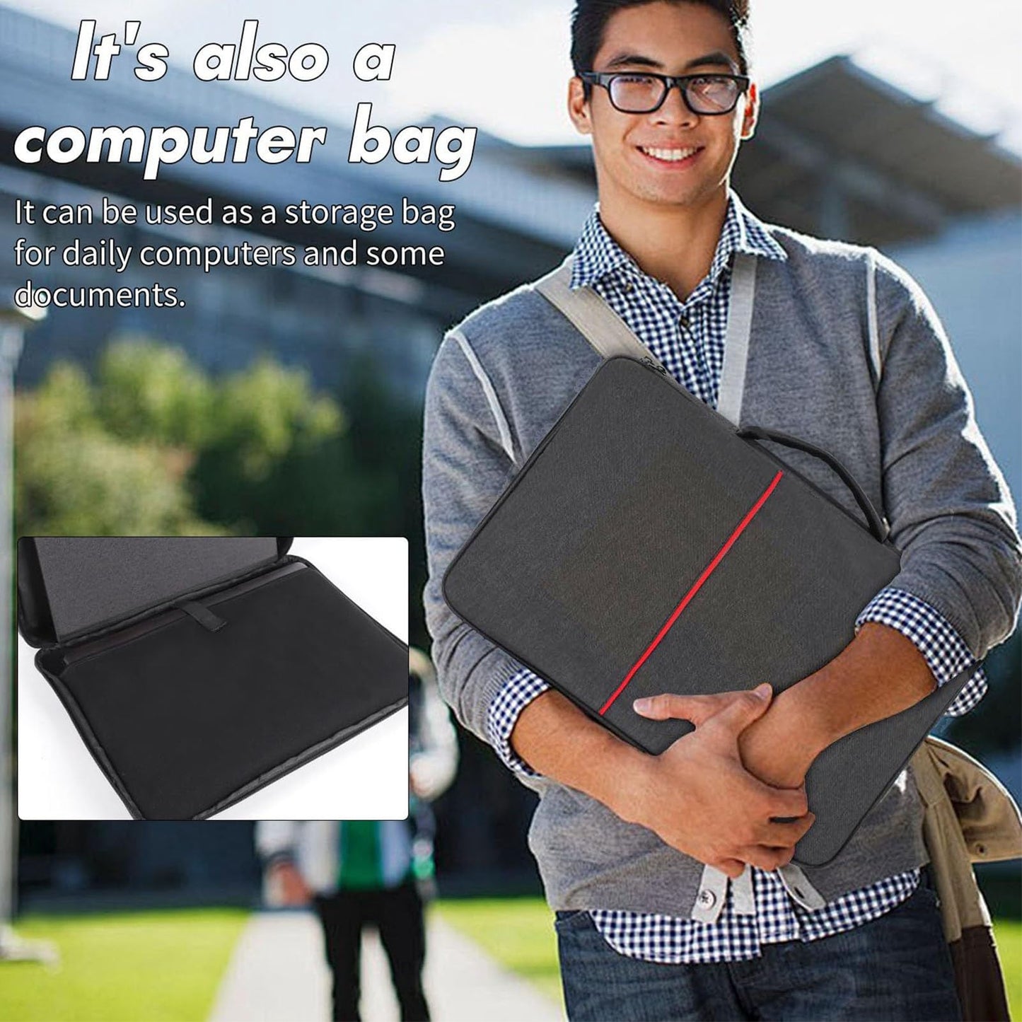 YUEHISY Laptop Sun Shade, Portable Privacy Protection with Anti Glare, Folding Sun Glare Shield, for Up to 16 Inch Laptops Outside Working