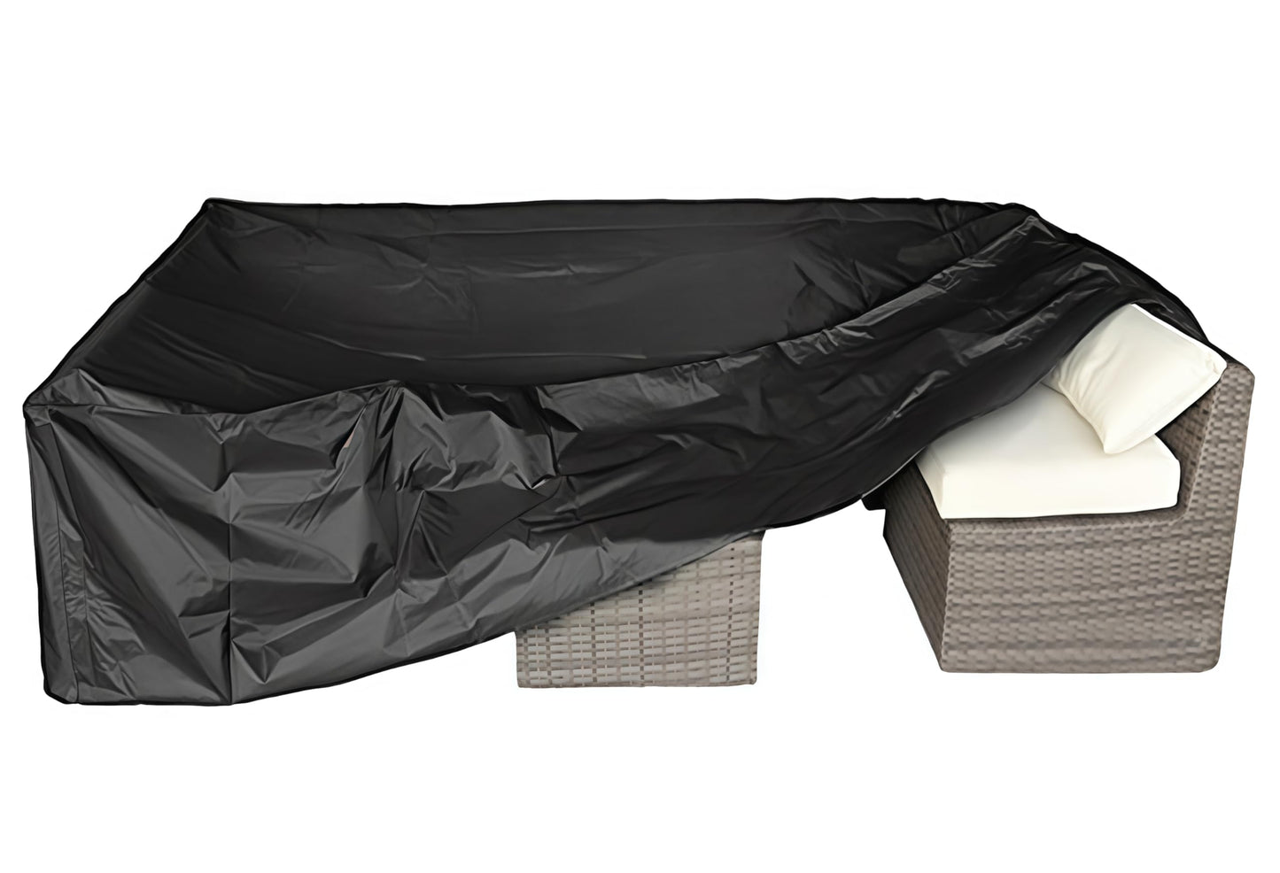 CKCLUU - Patio Furniture Set Outdoor Furniture Set Table and Chair Set Water Resistant Large Size 124"L x 63"W x 29"H
