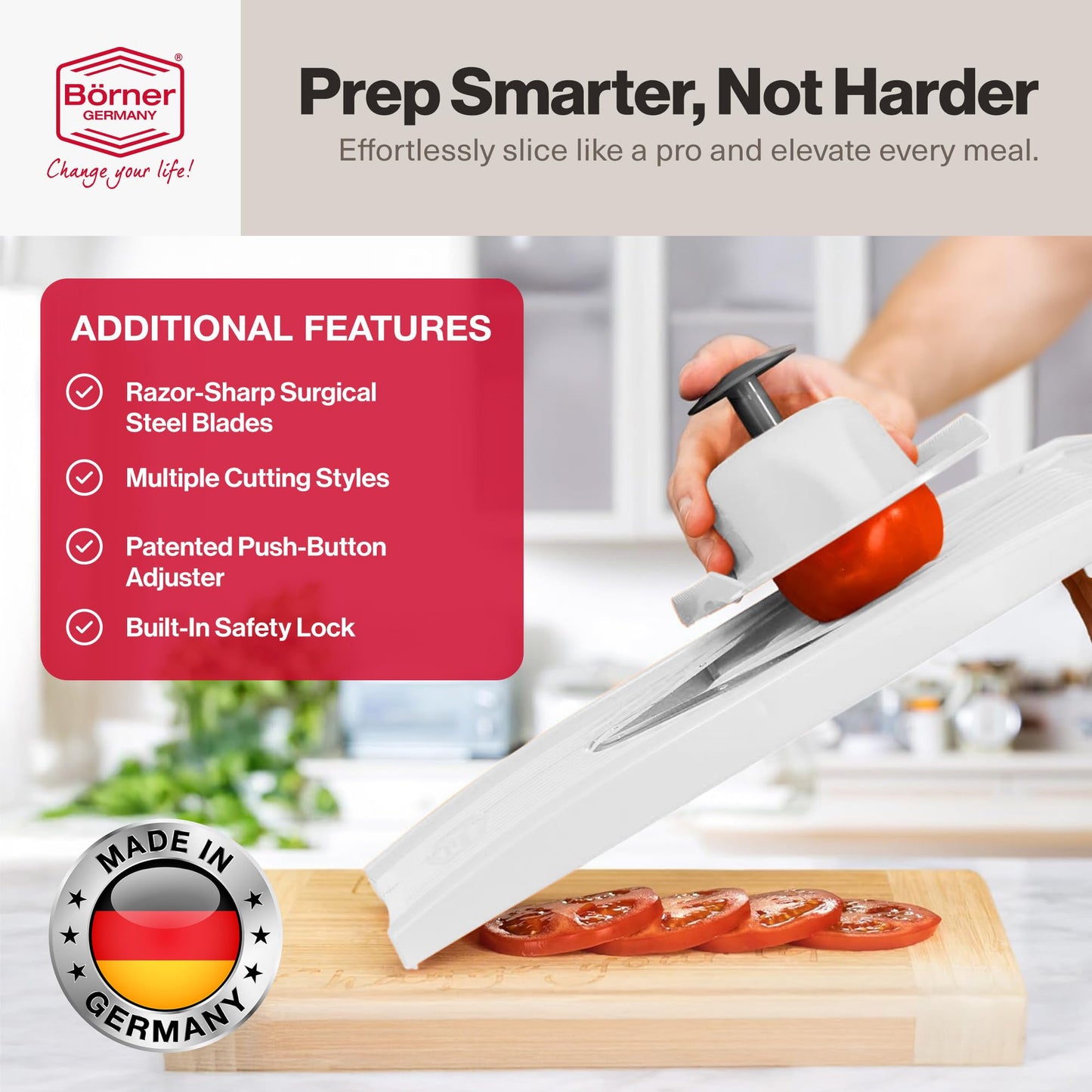 Börner V-7000WH VPower V-Slicer (White)