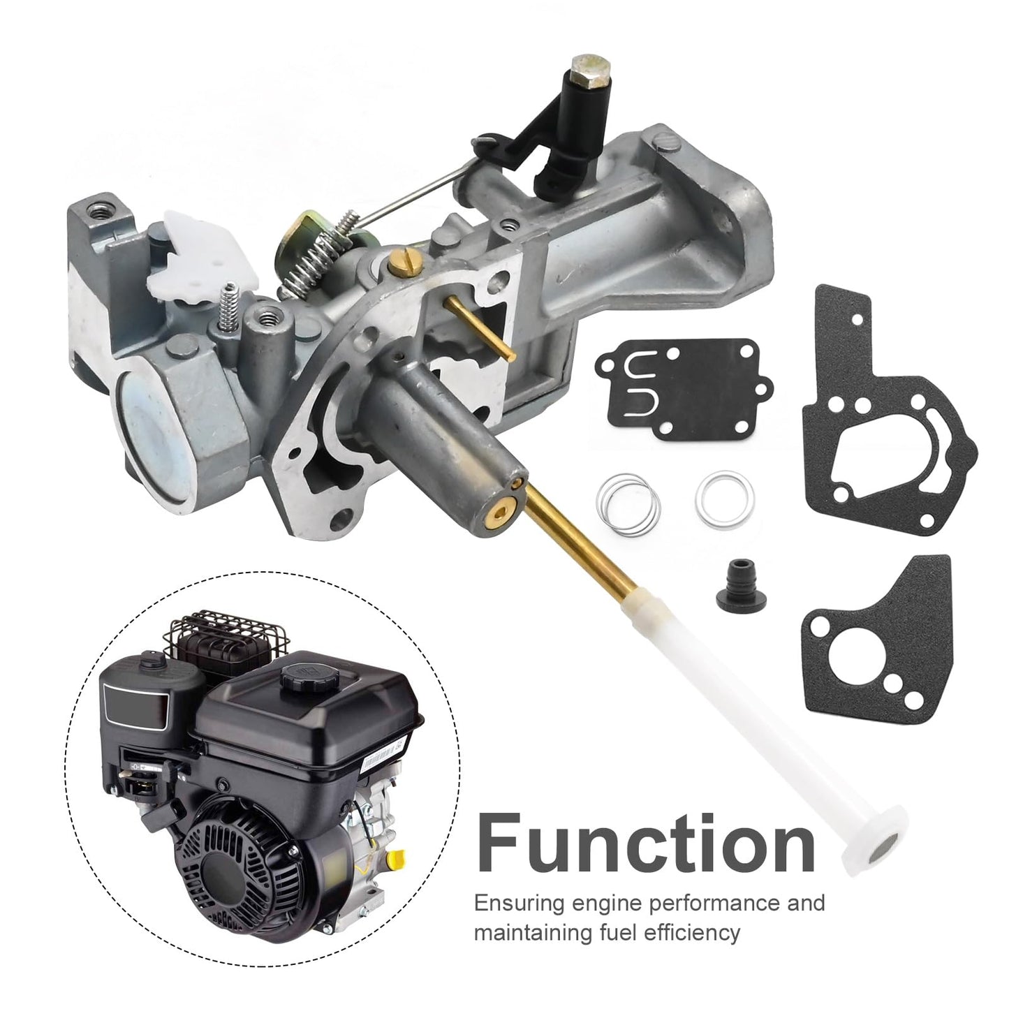 SYOWADA 498298 Carburetor Carb Kit Replacement for BS 5HP 5.5HP Engine 135202 130202 692784 495951 492611 490533 495426 91202