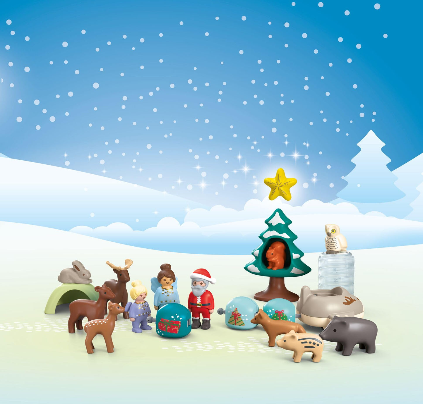 Playmobil Junior Advent Calendar: Snowy Christmas