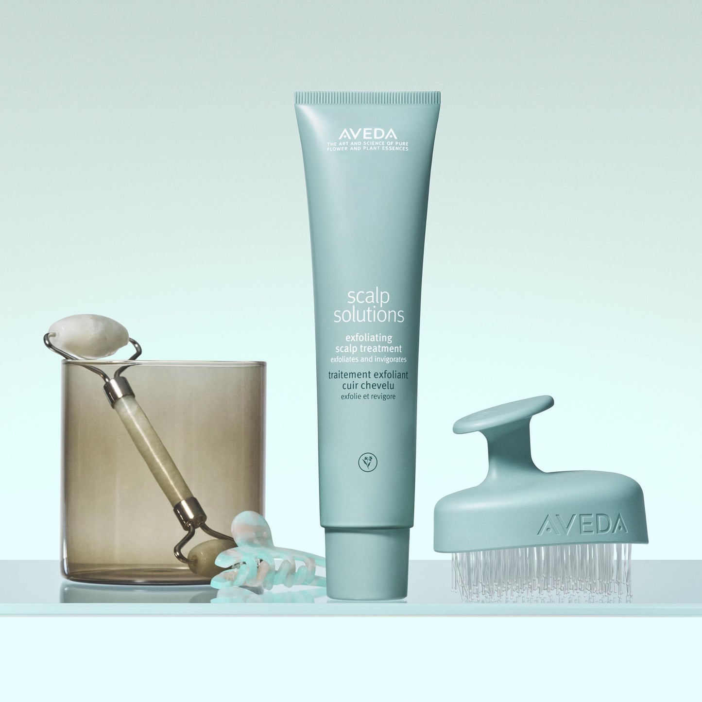 Aveda Scalp Solutions Stimulating Scalp Massager | Exfoliates, Stimulates Scalp Micro-Circulation | for All Hair Types