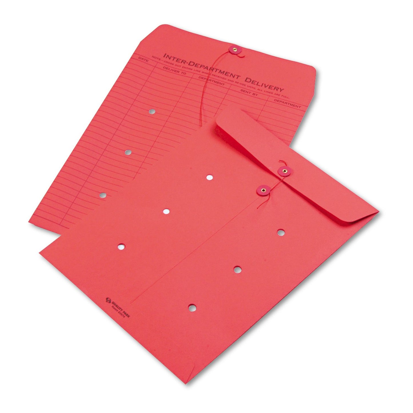 10 x 13 Red Inter Department Envelopes