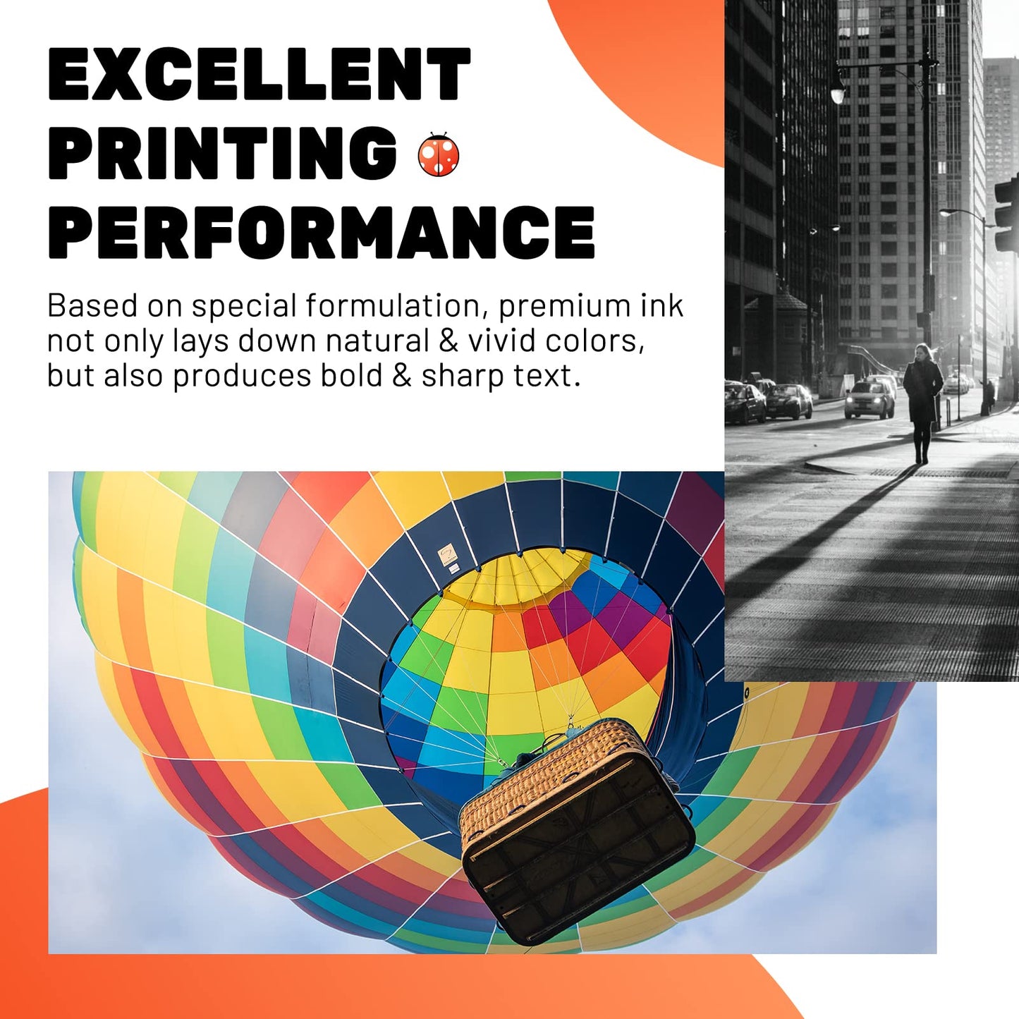 COCCINK 275XL 276XL Ink Cartridge for PIXMA TR4700 TR4720 TR4722 TR4725 TS3700 TS3720 TS3722 TS3725 TS3729 TS3500 TS3522 TS3520 Printers for Canon PG-275 CL-276 275 XL 276 XL Black TriColor Combo Pack