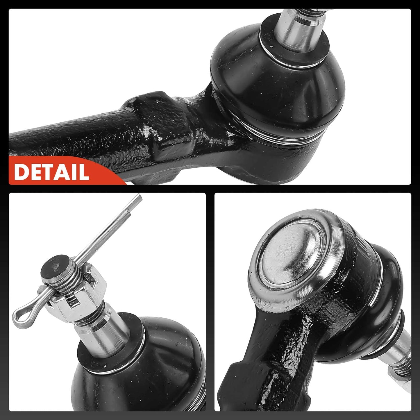 A-Premium 2 x Front Outer Tie Rod Ends, Compatible with Mazda CX-5 CX5 2013 2014 2015 2016