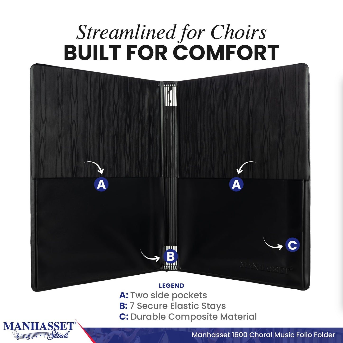 Manhasset 1600 Manhasset Choral Folder