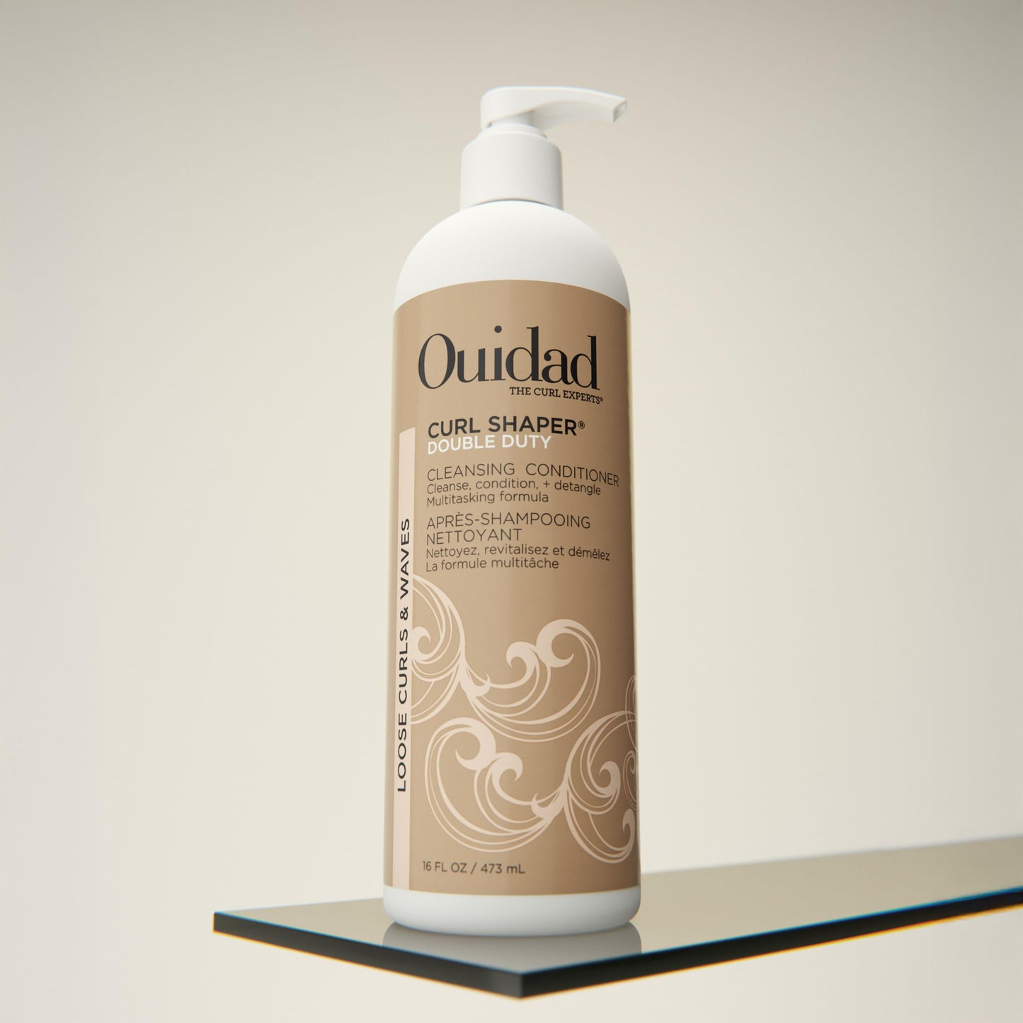 Ouidad Curl Shaper Double Duty Weightless Cleansing Conditioner Conditioner Unisex 16 oz