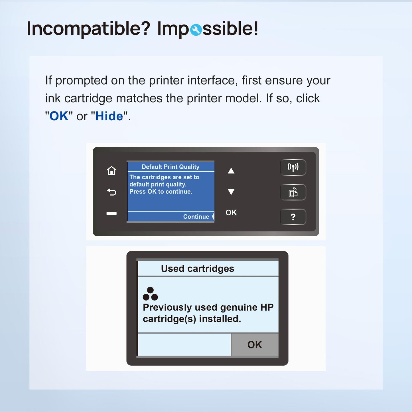 64XL Ink Cartridge for HP Printer Ink 64 XL Cartouche Encre for HP64XL Combo Pack Compatible for HP Envy 7155 7200 7255 7820 Series 7800 7822 7855 7858 Tango X Terra Printer (Black, Colour)