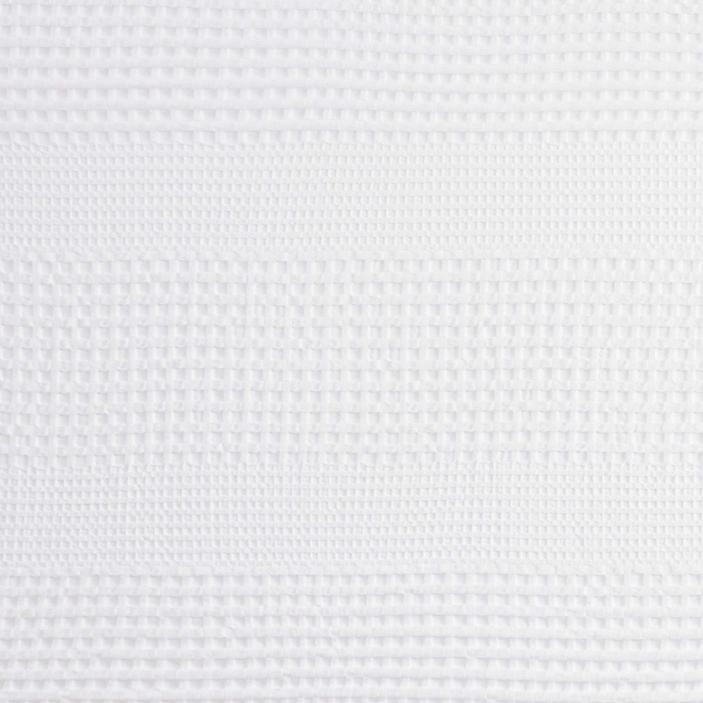 Madison Park Arlo 100% Cotton Shower Curtain, Texture Waffle Weave Design 800 GSM Hotel Quality, Soft Trendy Bathroom Décor, Machine Washable, Bathtub Fabric Privacy Screen, 72" x 72", White