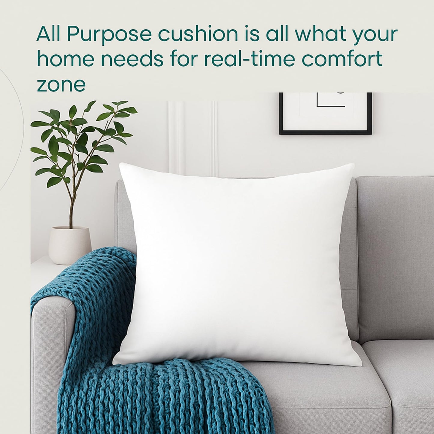 Lane Linen Pillow Inserts 12x20 (Set of 4) – Down Alternative Throw Pillows for Couch, Bed & Sofa - Soft Fluffy Decorative Stuffer Pillows for Indoor & Outdoor Use