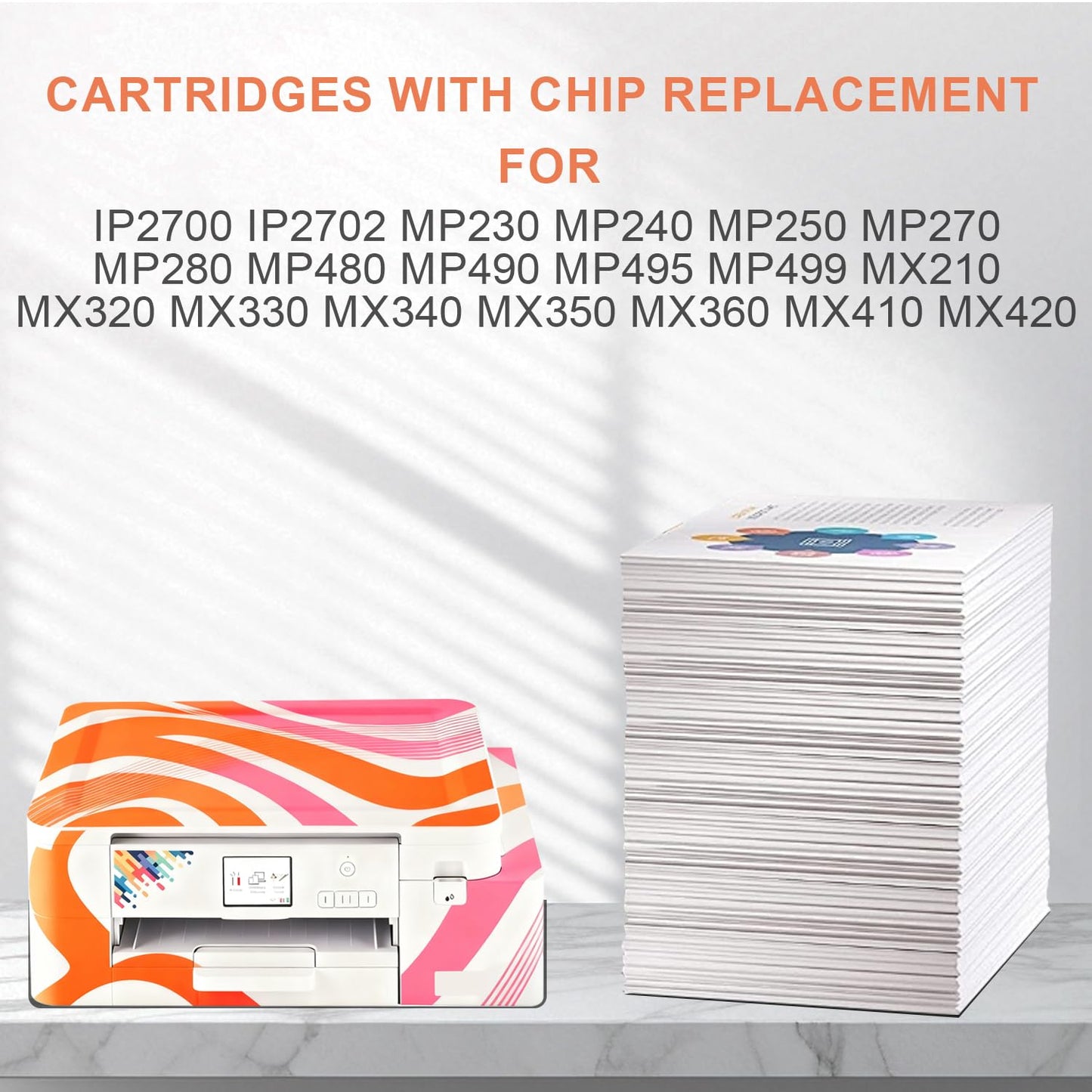 DMAOCO PG-210XL/CL-211XL Ink Cartridges Compatible for Canon 210 211, 210XL 211XL Ink Pack Replacement for MP495 MP280 MP490 MP480 MP270 MP240 MX420 410 350 (1Pack Combo)