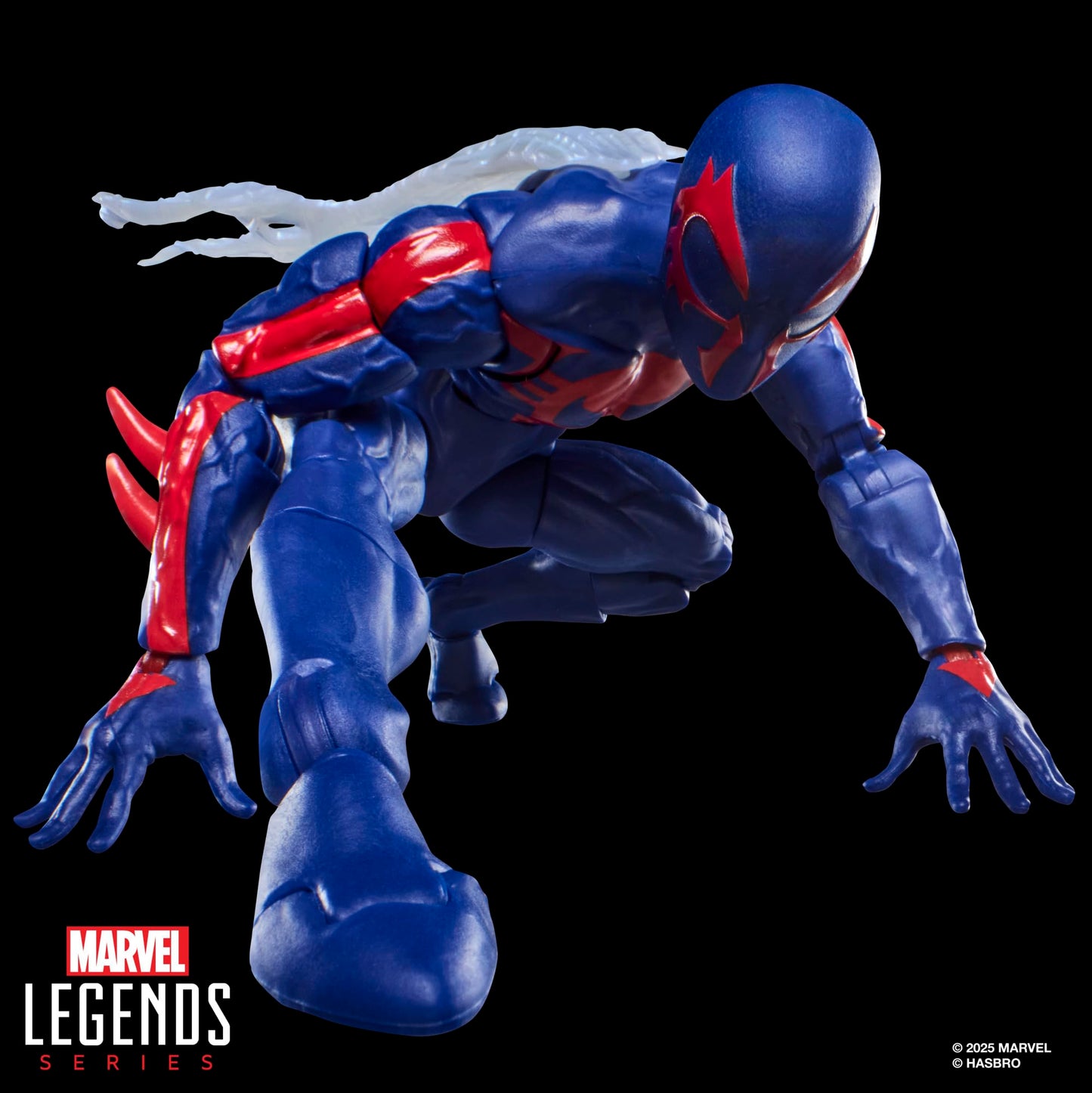 Marvel Legends Series Spider-Man 2099, Retro Cardback Comics Collectible 6-Inch Scale Action Figure